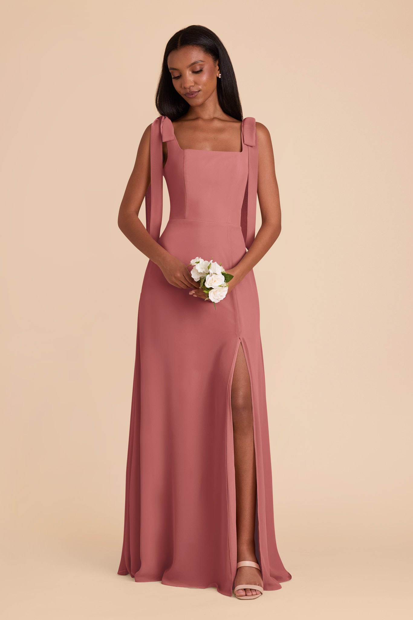 Chiffon Convertible Dress with Bows | Alex Mulberry