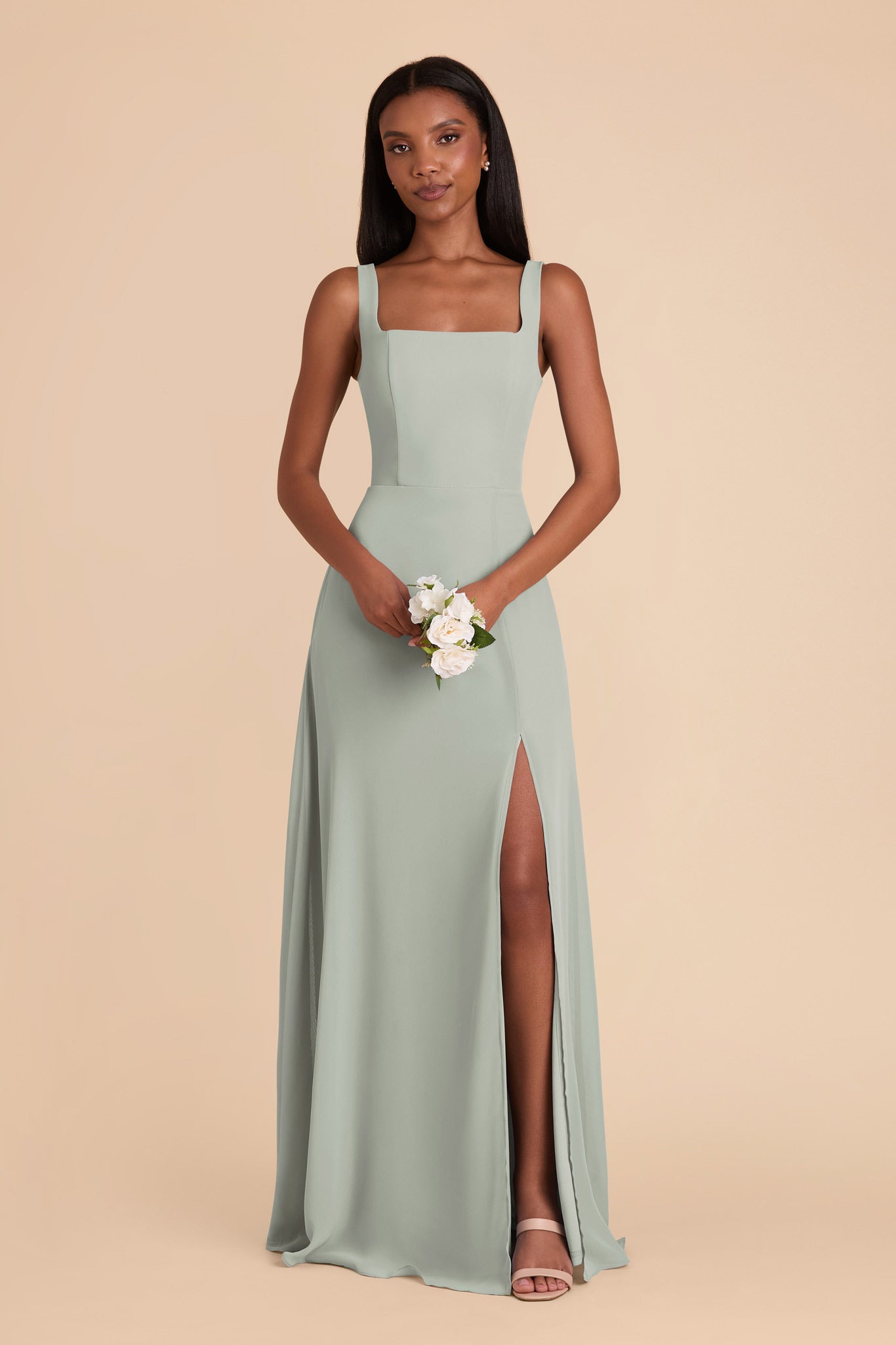 Chiffon Convertible Dress with Bows | Alex Sage