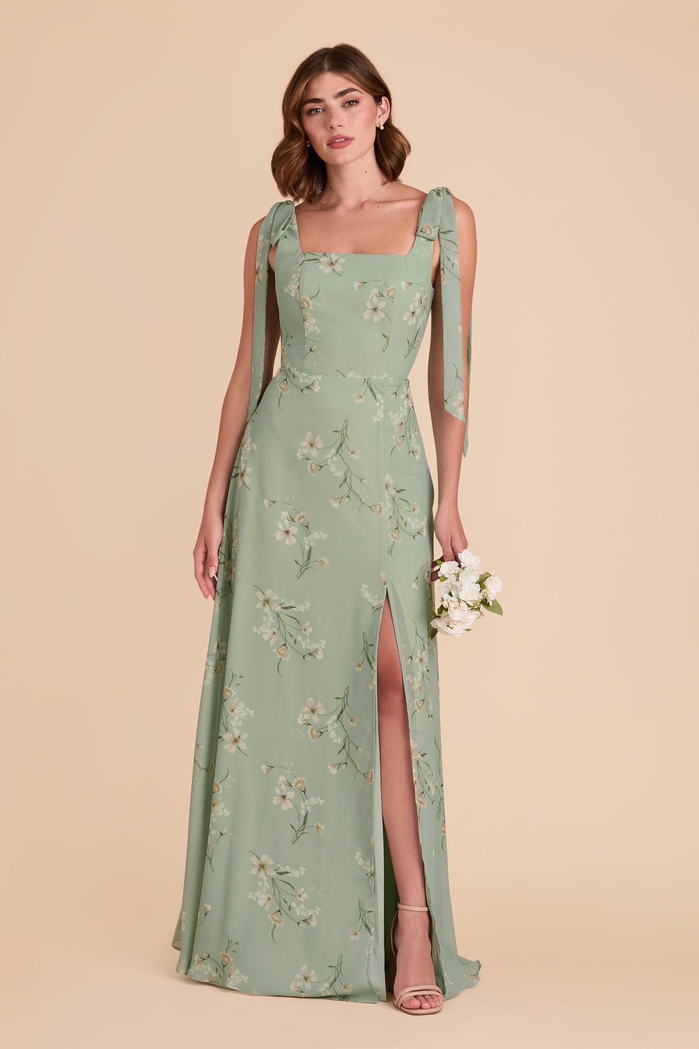Chiffon Convertible Dress with Bows | Sage Le Fleur