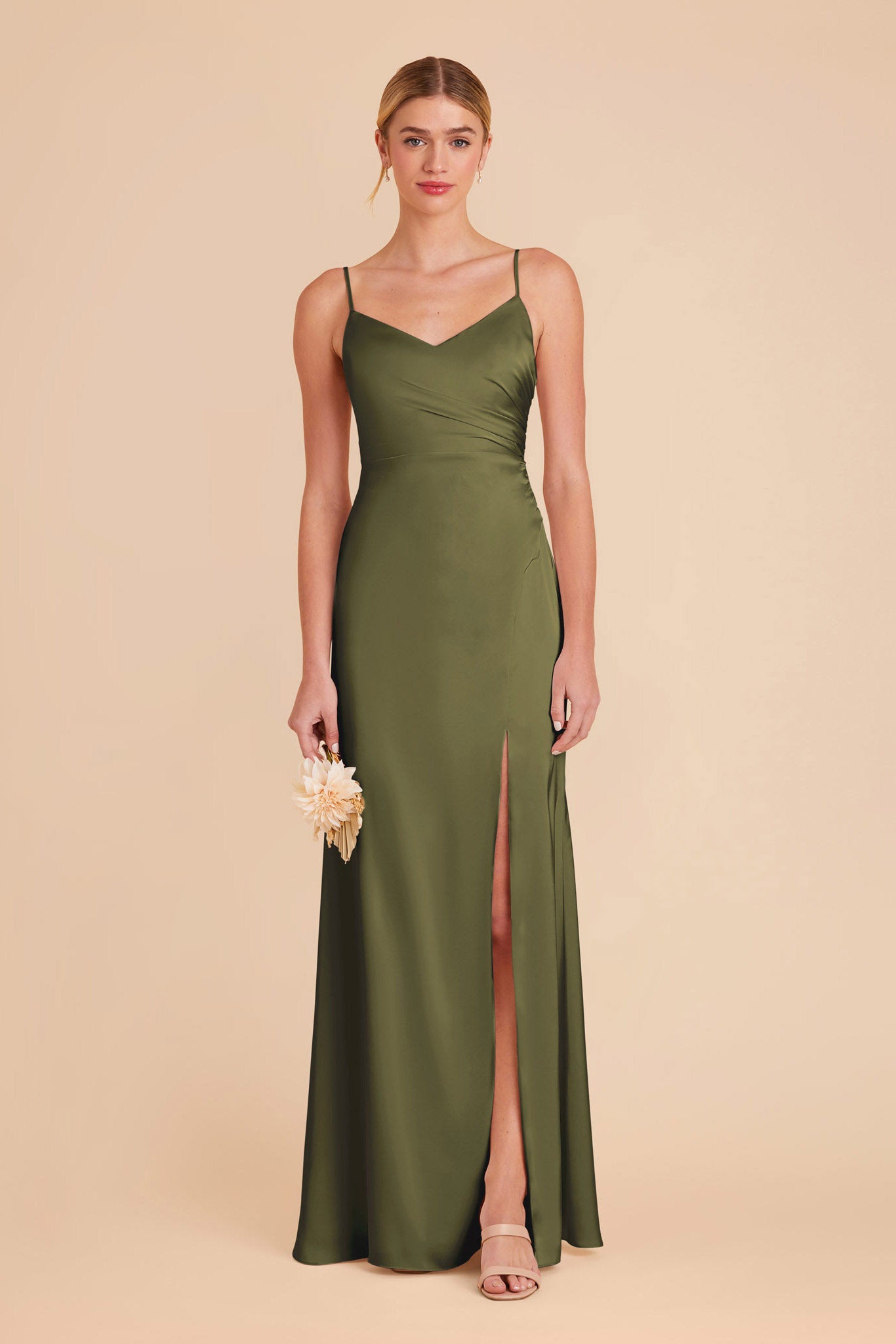 Matte Satin Dress for Bridesmaids & Evening Wear | Catherine