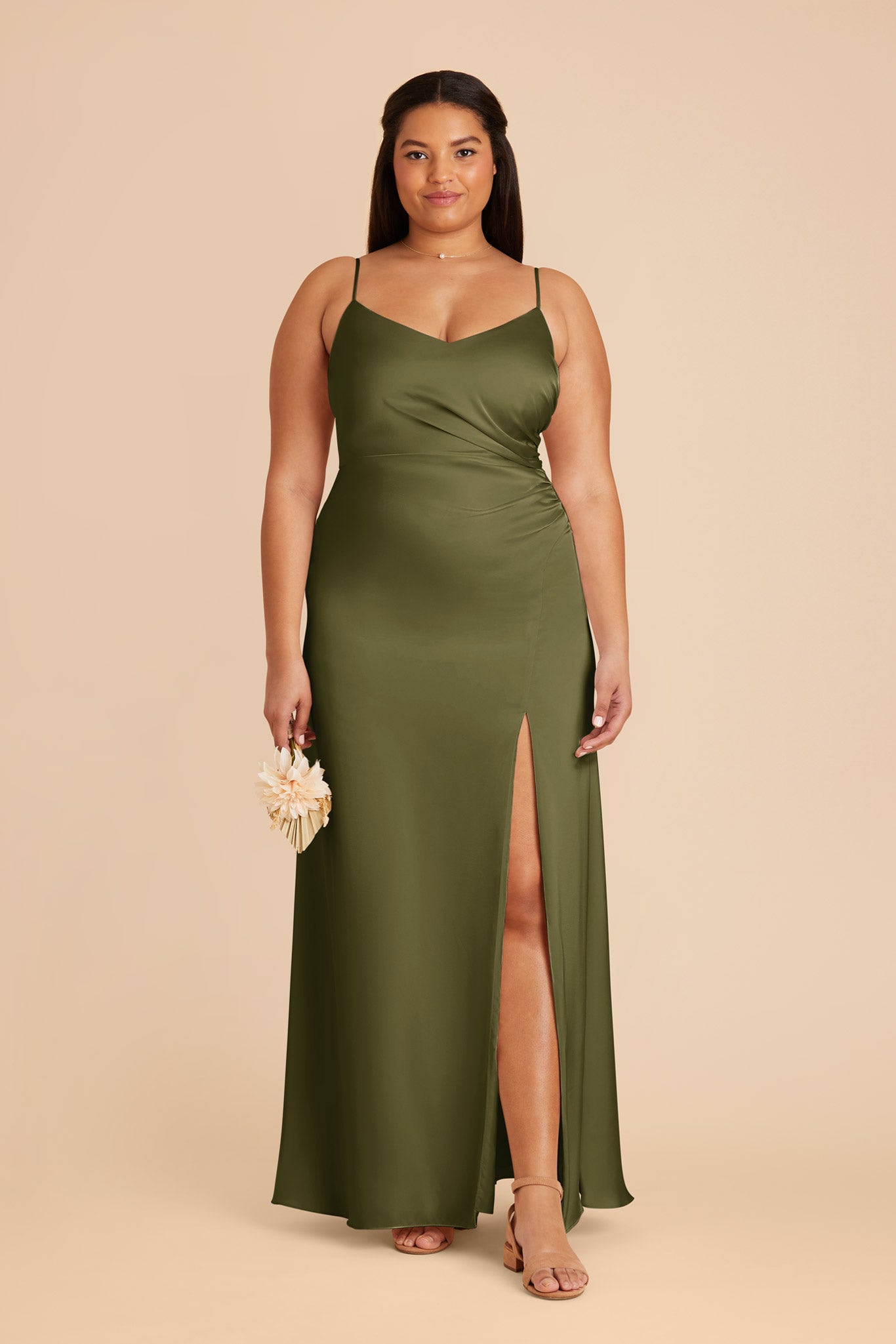 Matte Satin Dress for Bridesmaids & Evening Wear | Catherine