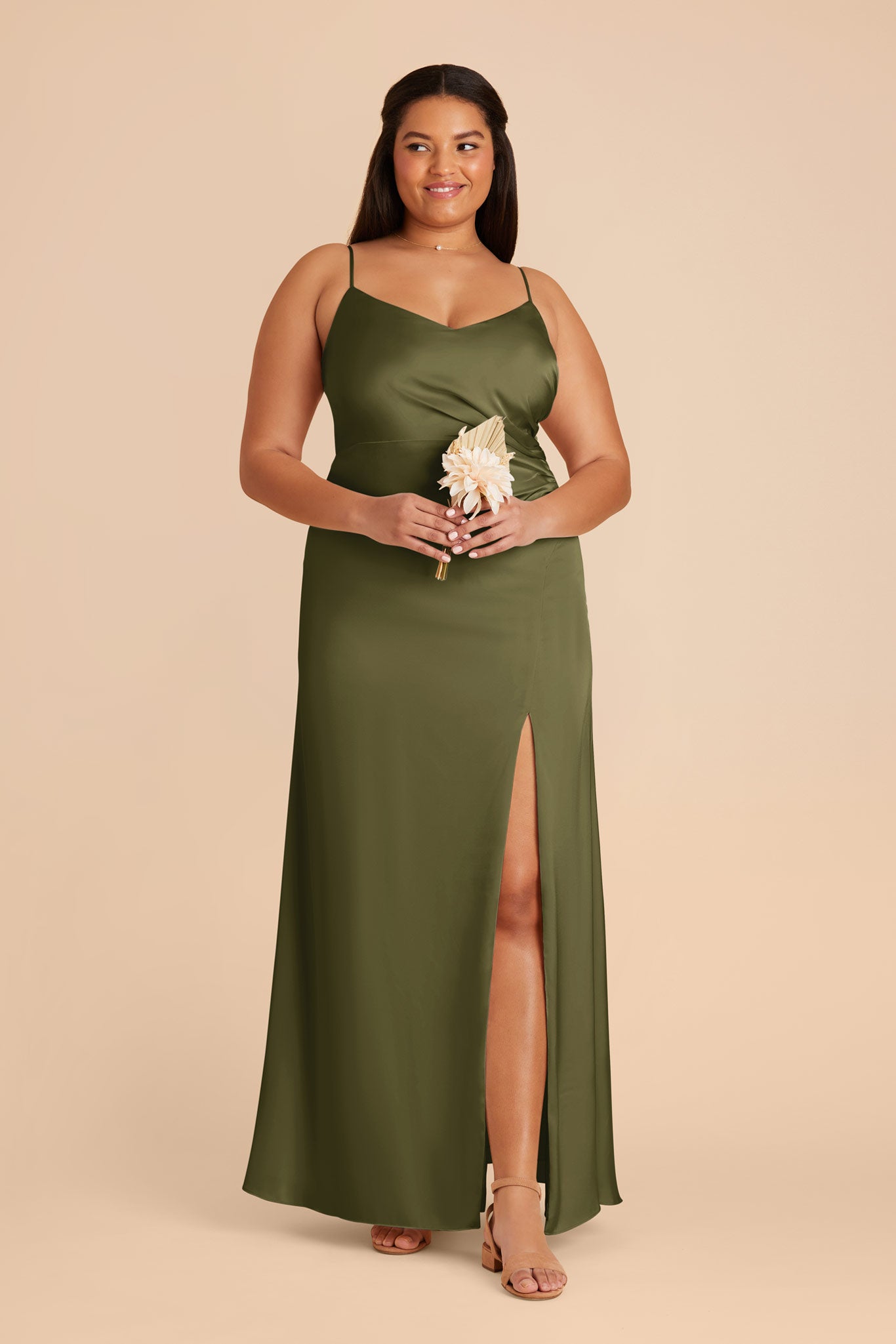 Matte Satin Dress for Bridesmaids & Evening Wear | Catherine