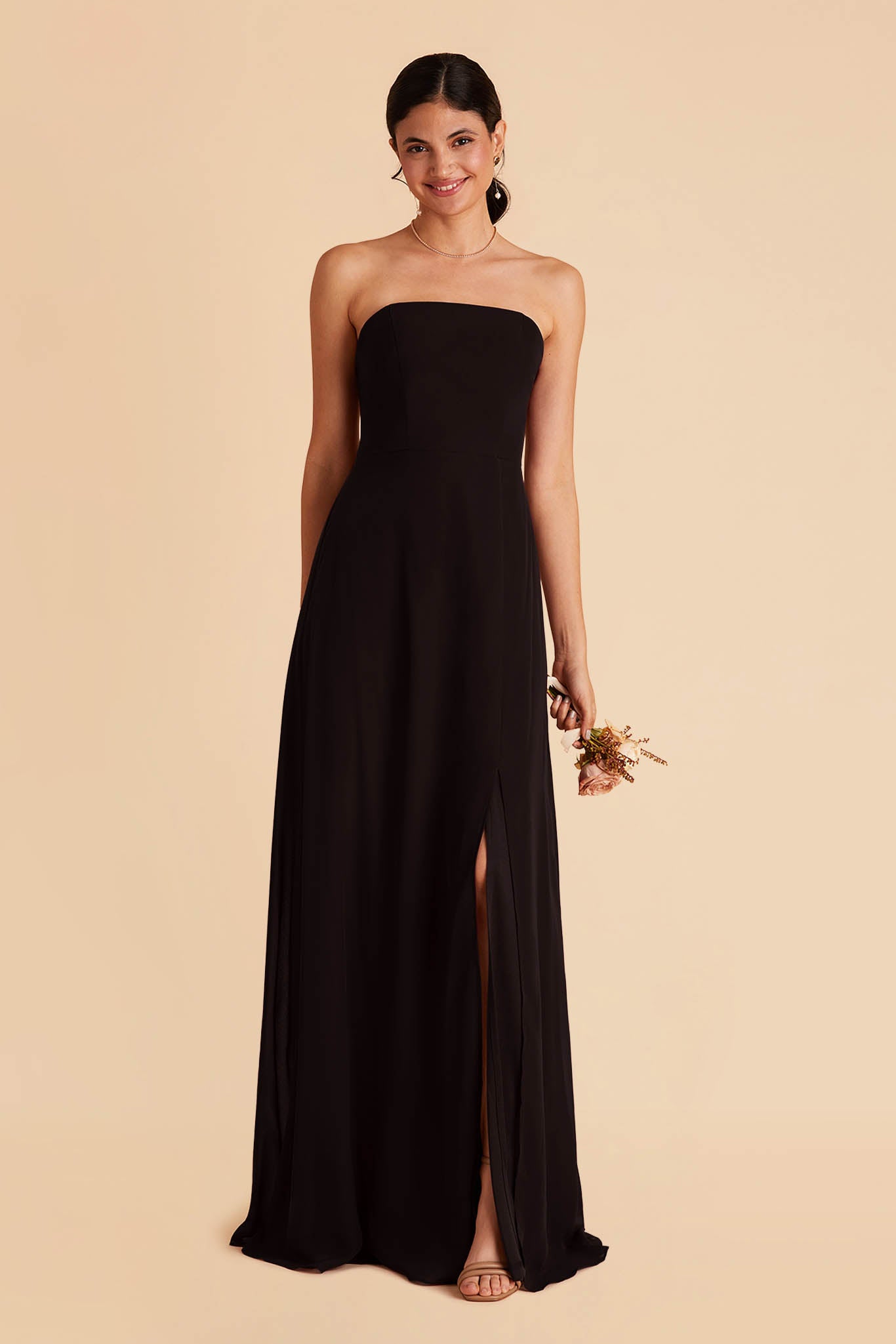 Convertible Chiffon Dress with Spaghetti Straps | Chris Black