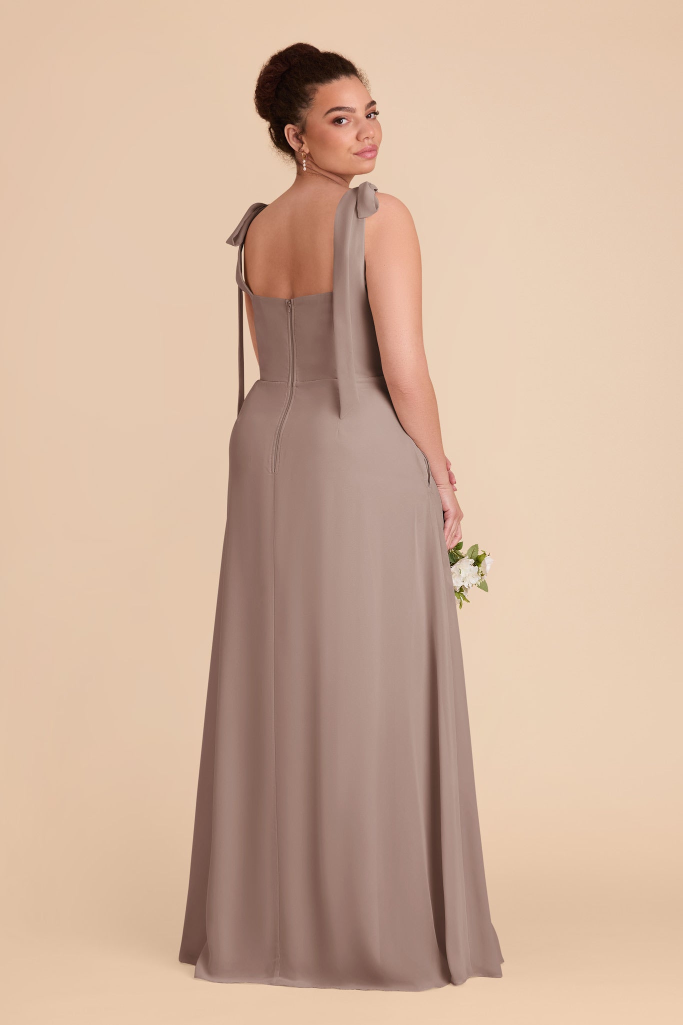 Chiffon Convertible Dress with Bows | Alex Toffee