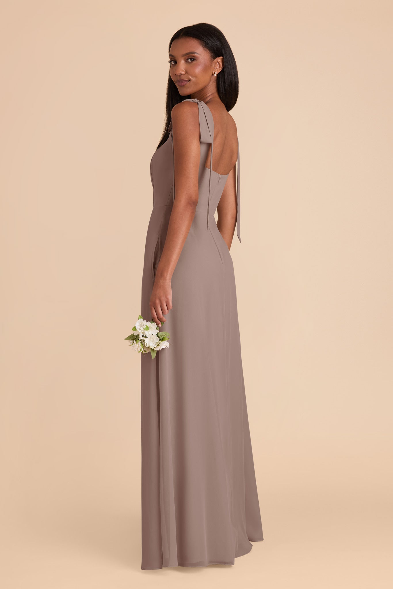Chiffon Convertible Dress with Bows | Alex Toffee