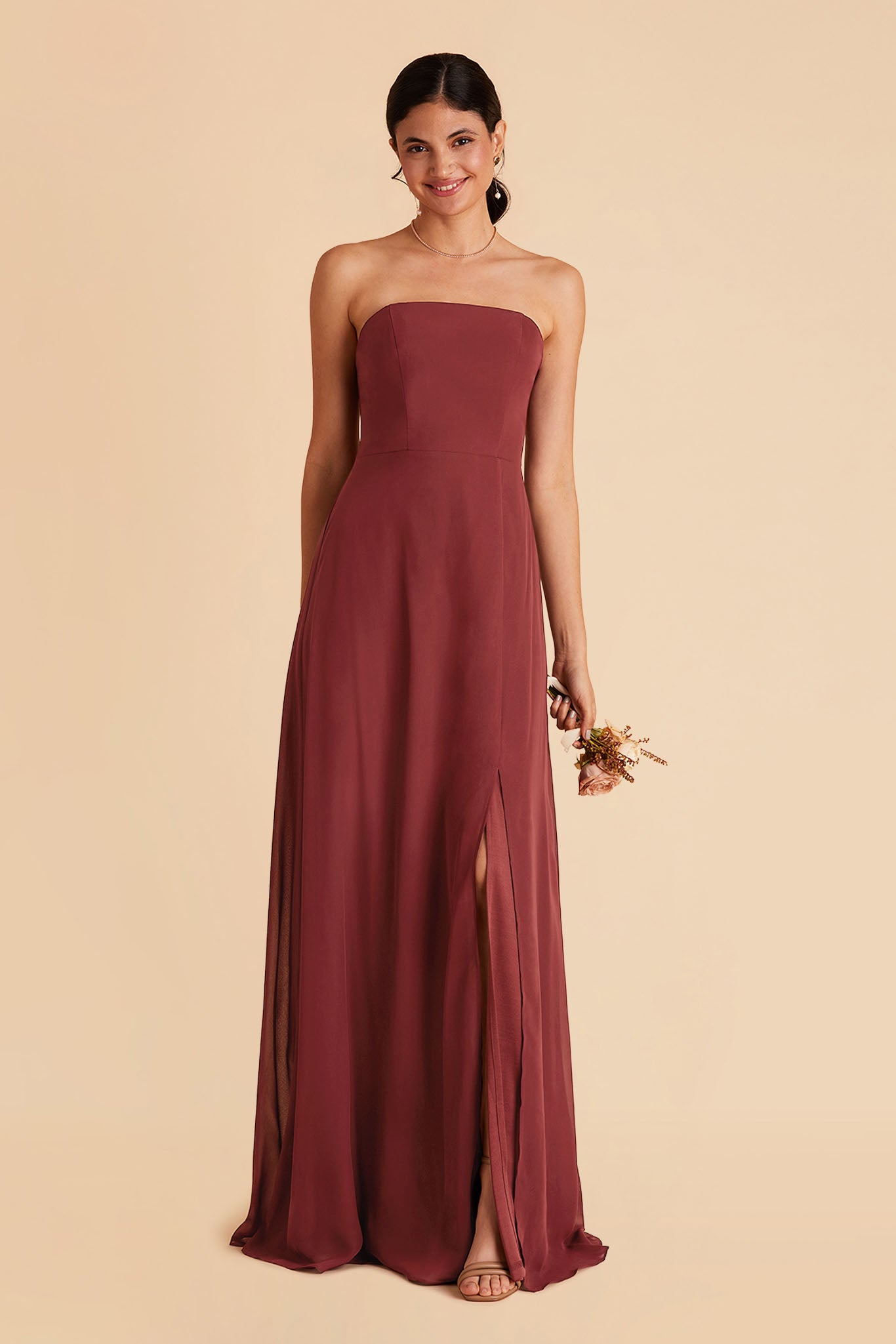 Convertible Chiffon Dress with Spaghetti Straps | Chris Rosewood