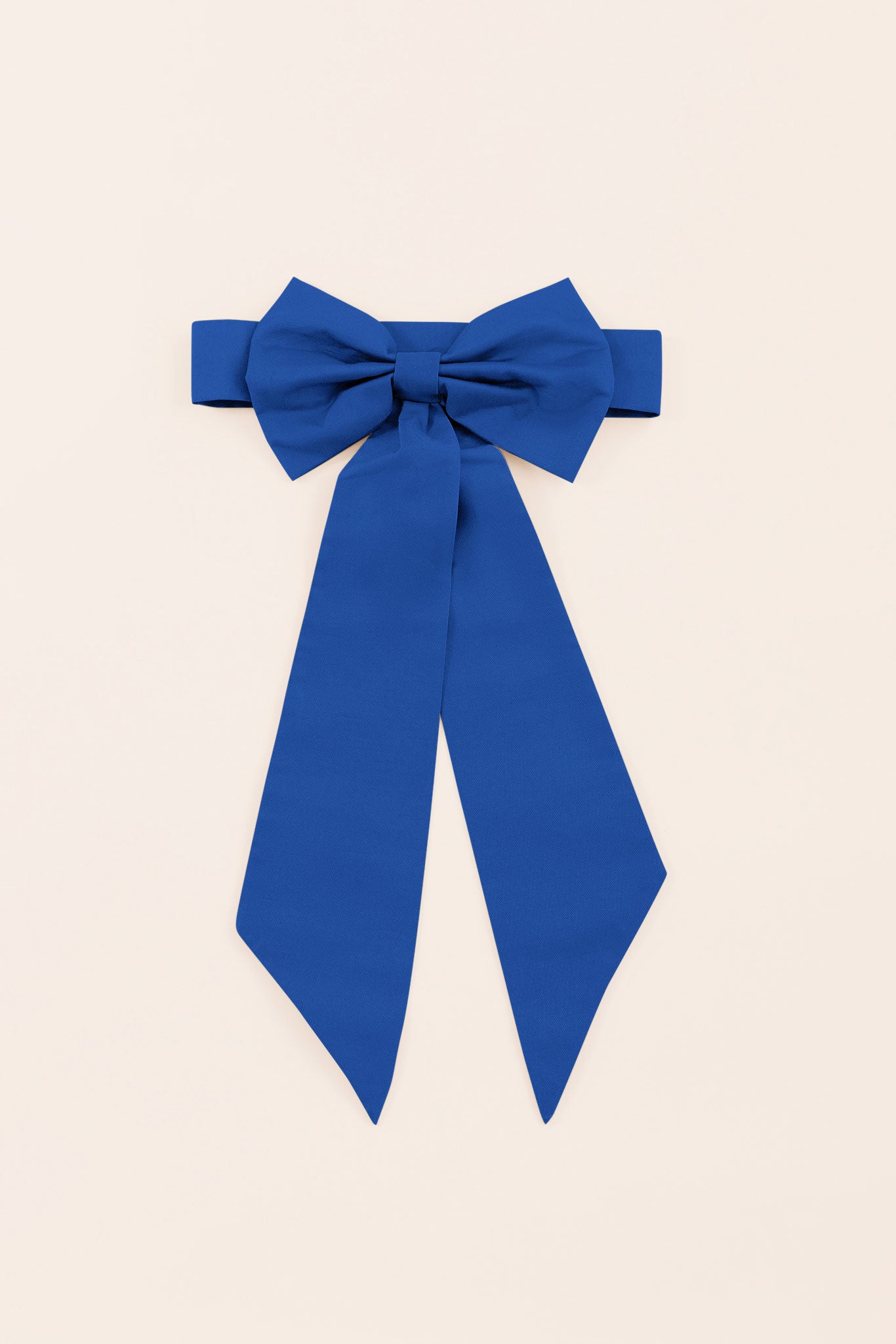 Flower Girl Sash with Bow & Velcro Adjuster - Cobalt Blue | Liz