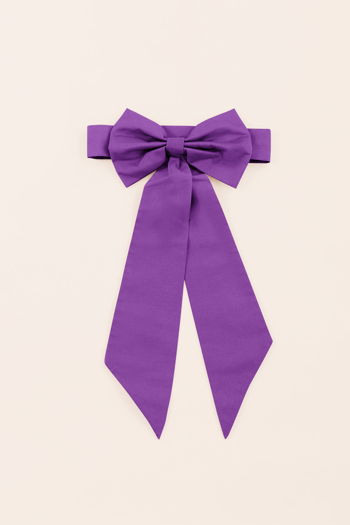 Flower Girl Sash with Bow & Velcro Adjuster - Amethyst | Liz