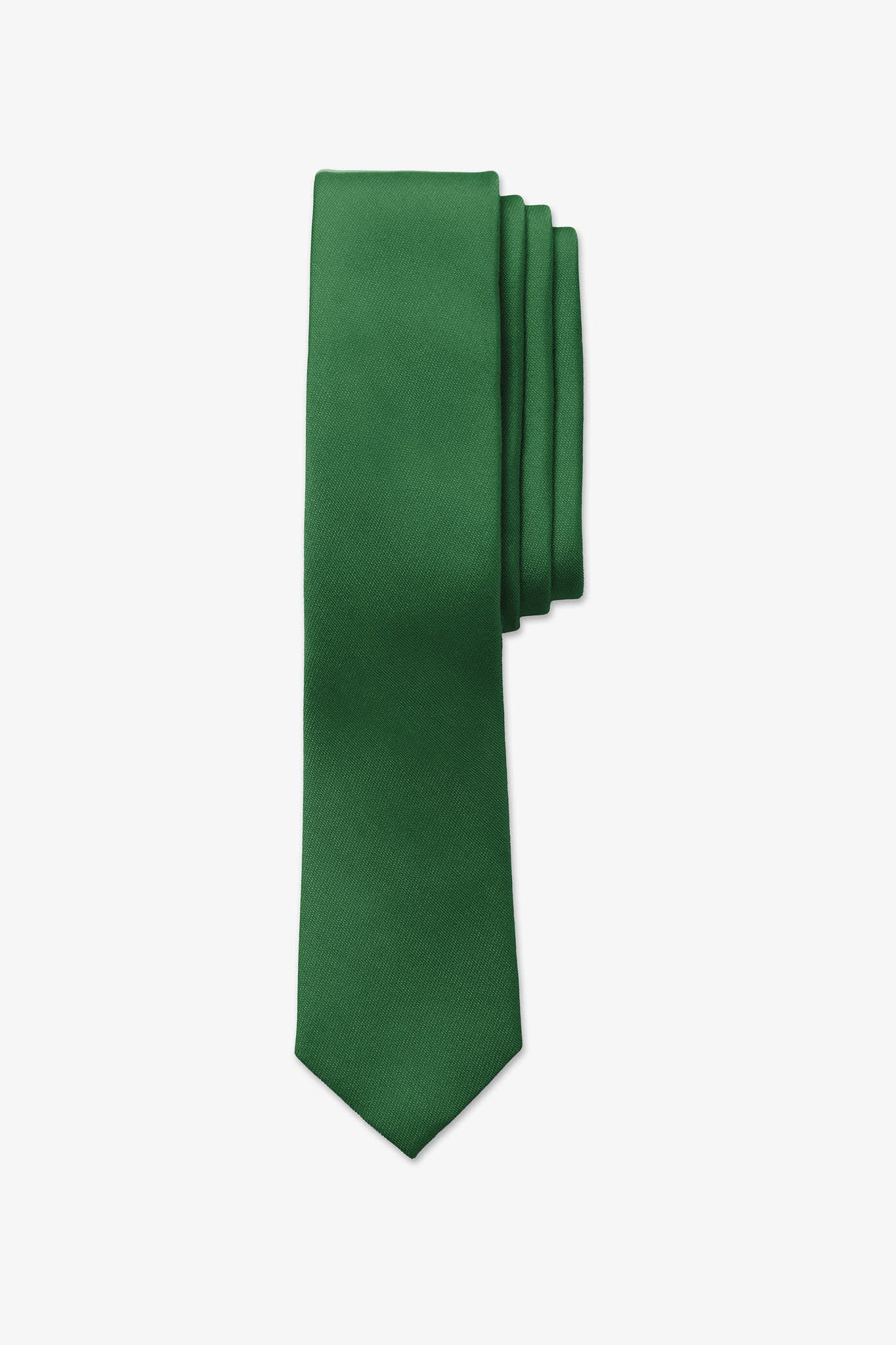 Kelly Green Silk Necktie for Groomsmen & Office | Simon