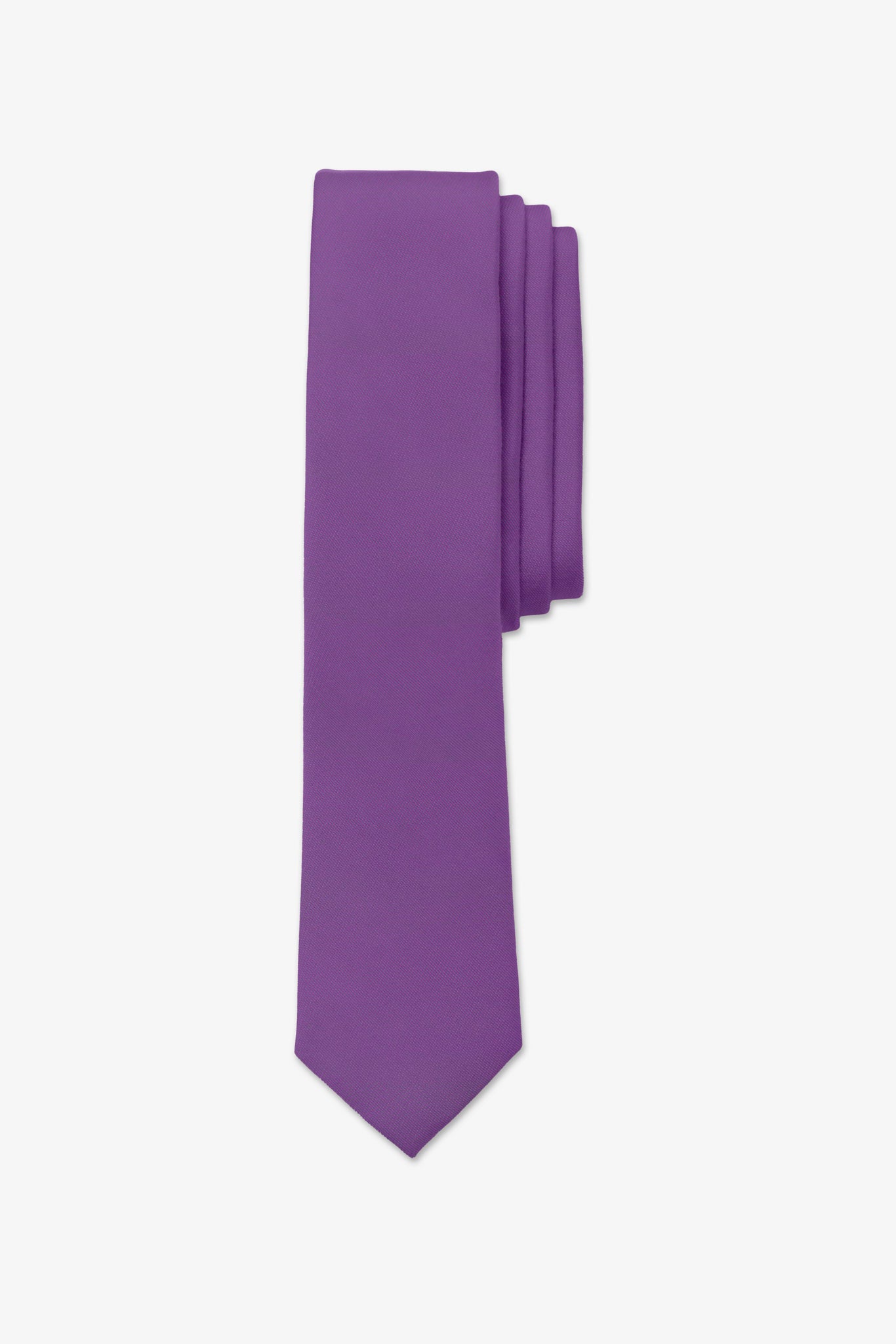 Amethyst Silk Necktie for Groomsmen & Office | Simon