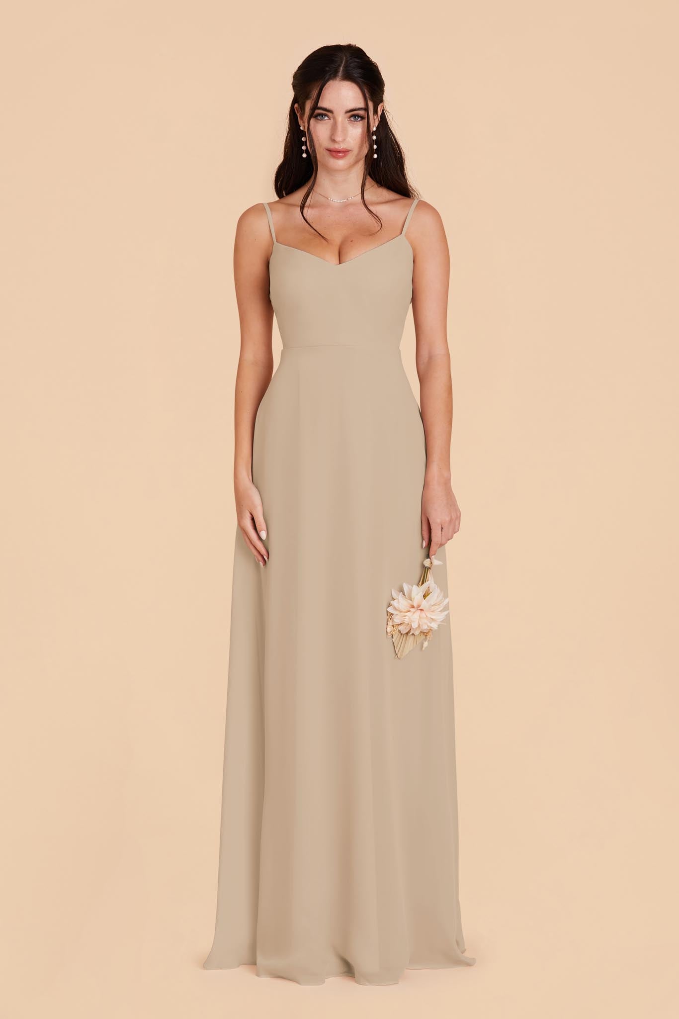 Convertible Bridesmaid Dress with Detachable Sleeves | Devin Almond