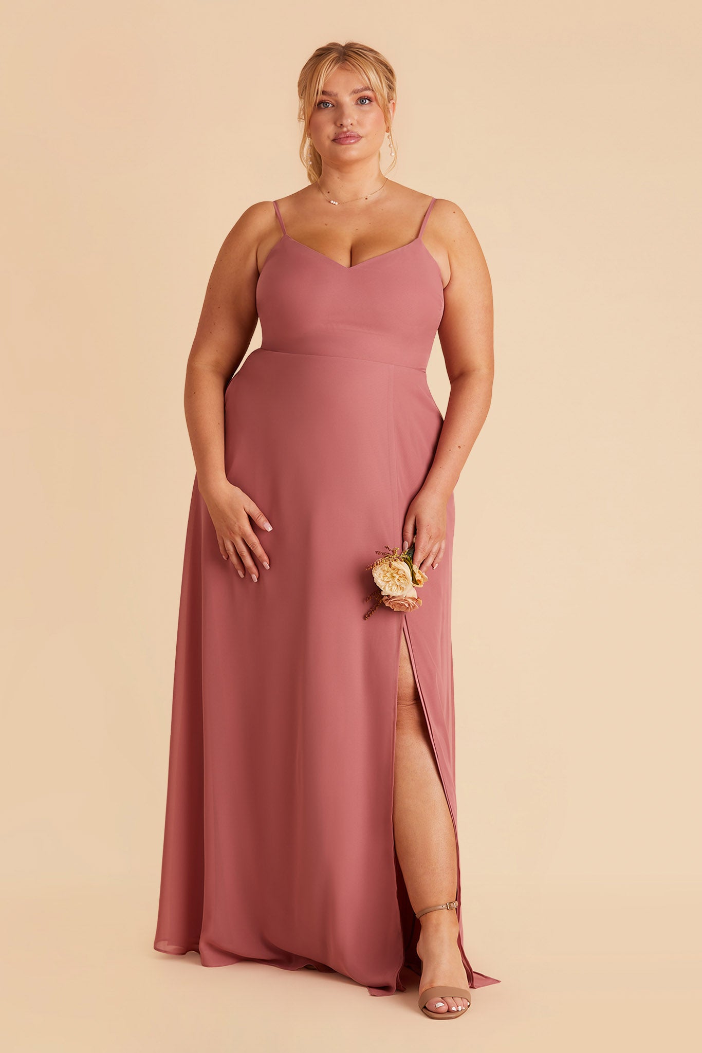 Convertible Bridesmaid Dress with Detachable Sleeves | Mulberry