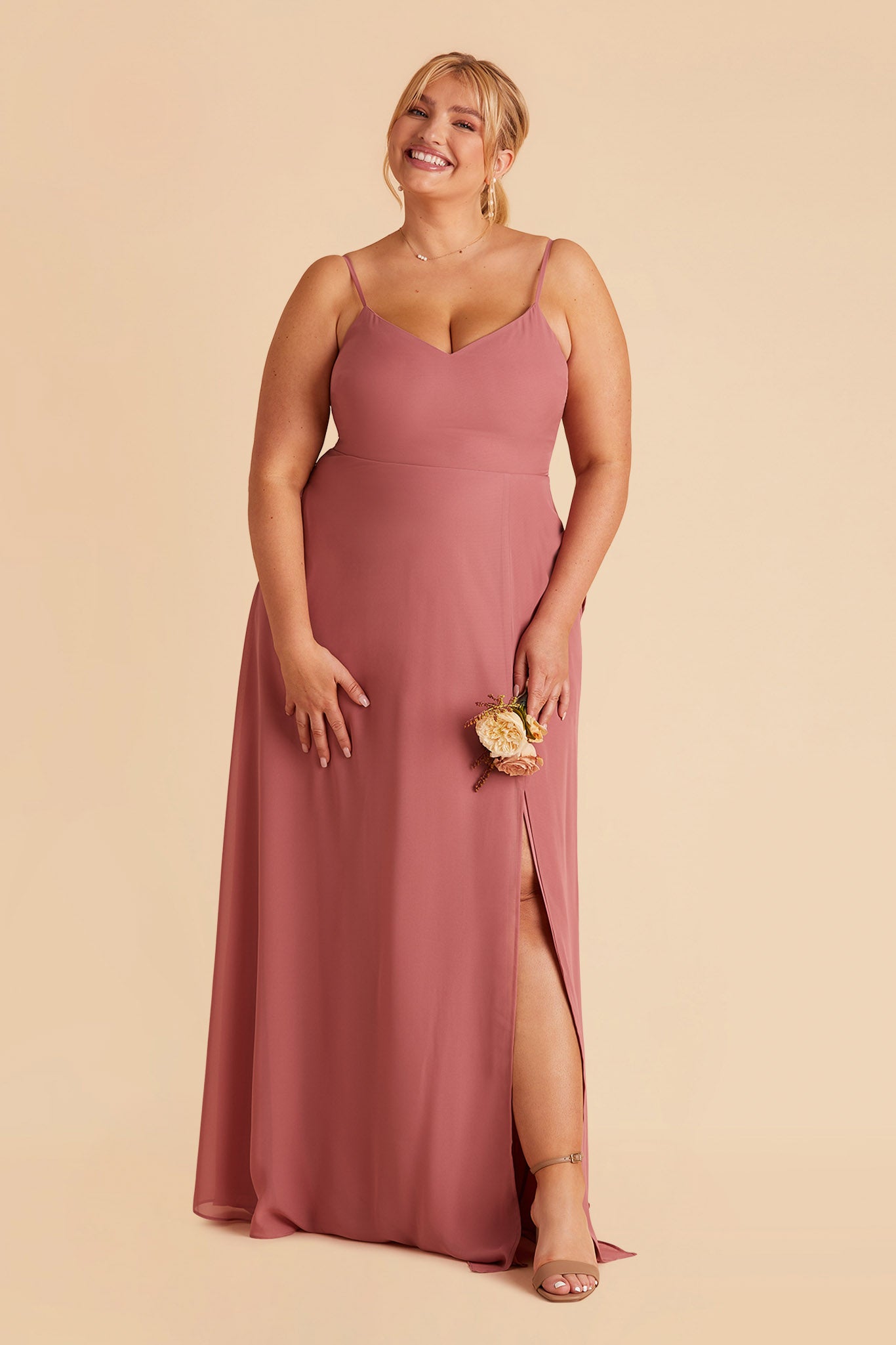Convertible Bridesmaid Dress with Detachable Sleeves | Mulberry