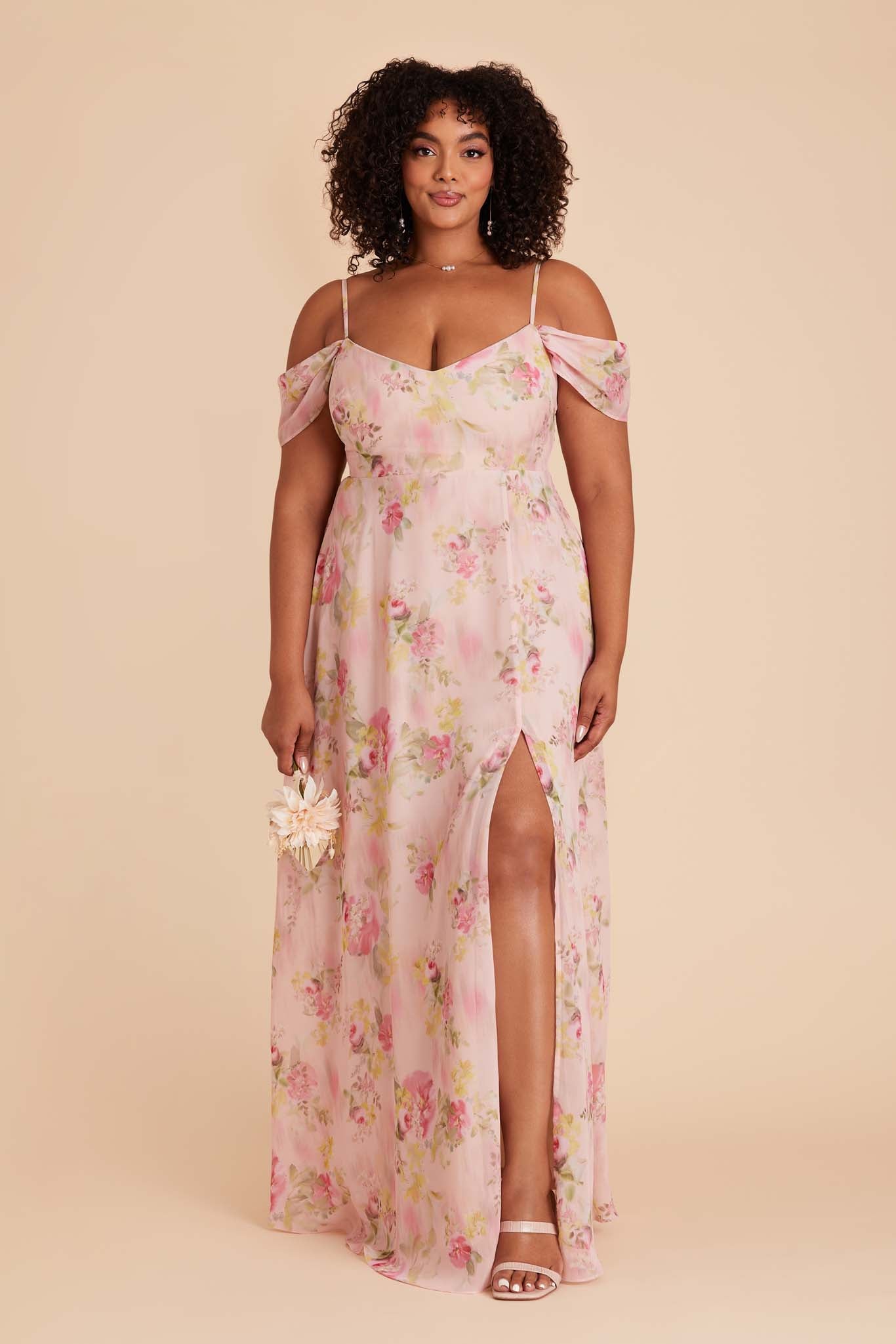 1X / VINTAGE PINK FLORAL / Rush Production