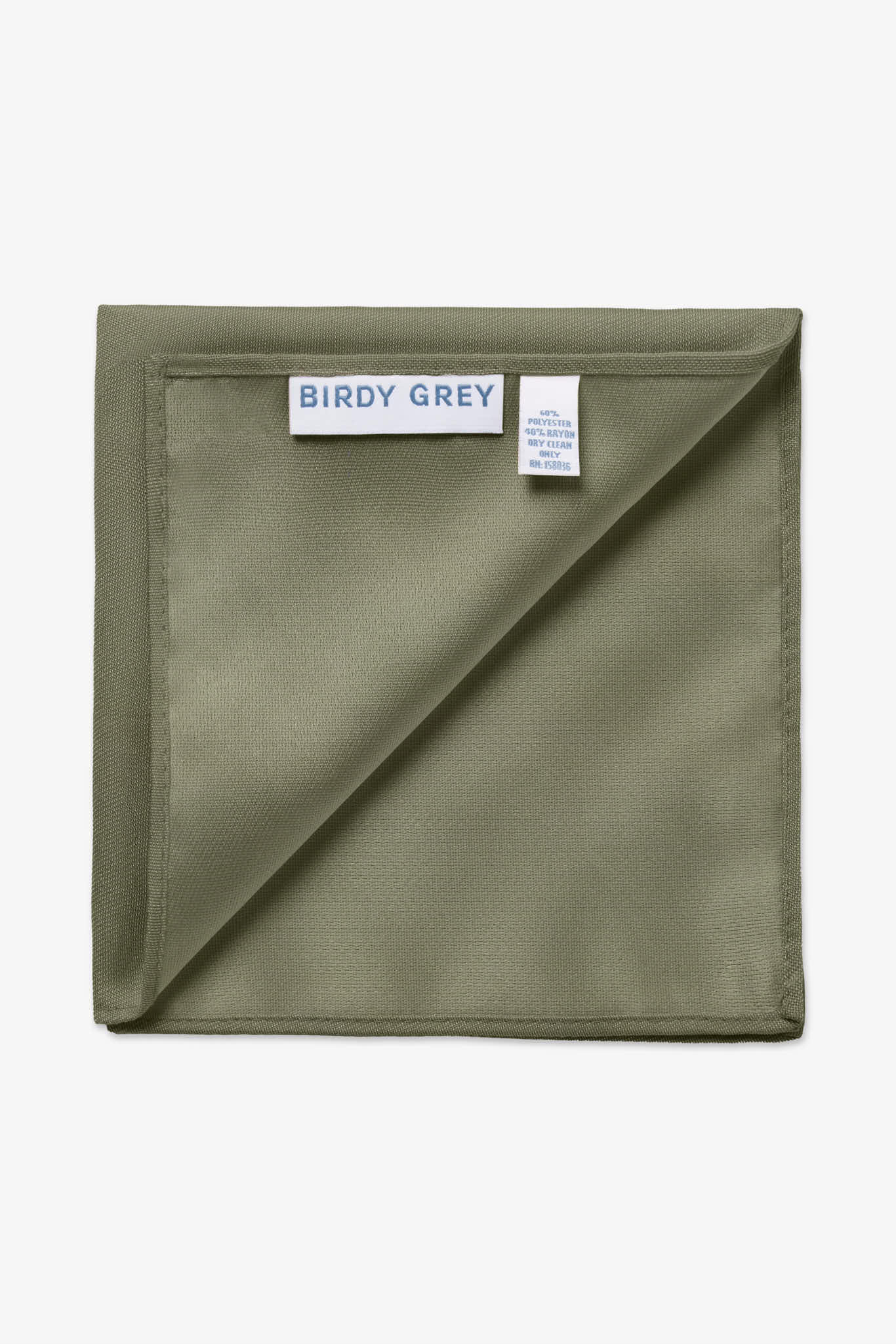 Moss Green Pocket Square for Groomsmen | Didi