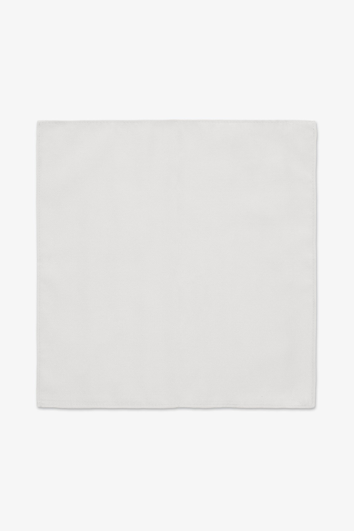 White Pocket Square for Groomsmen | Didi Signature Style