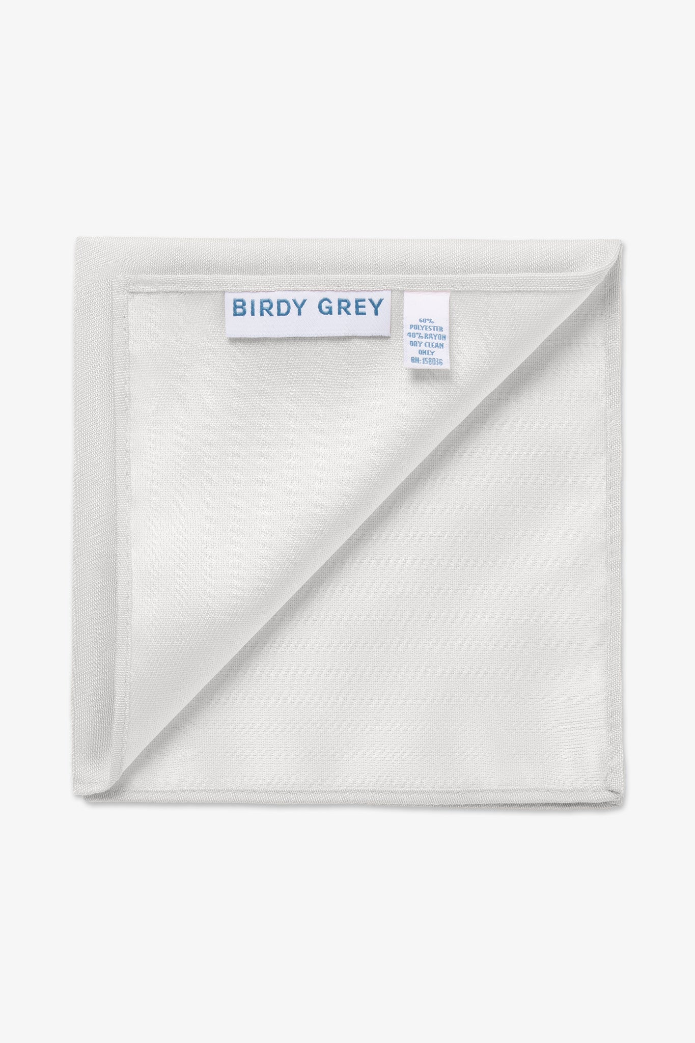White Pocket Square for Groomsmen | Didi Signature Style