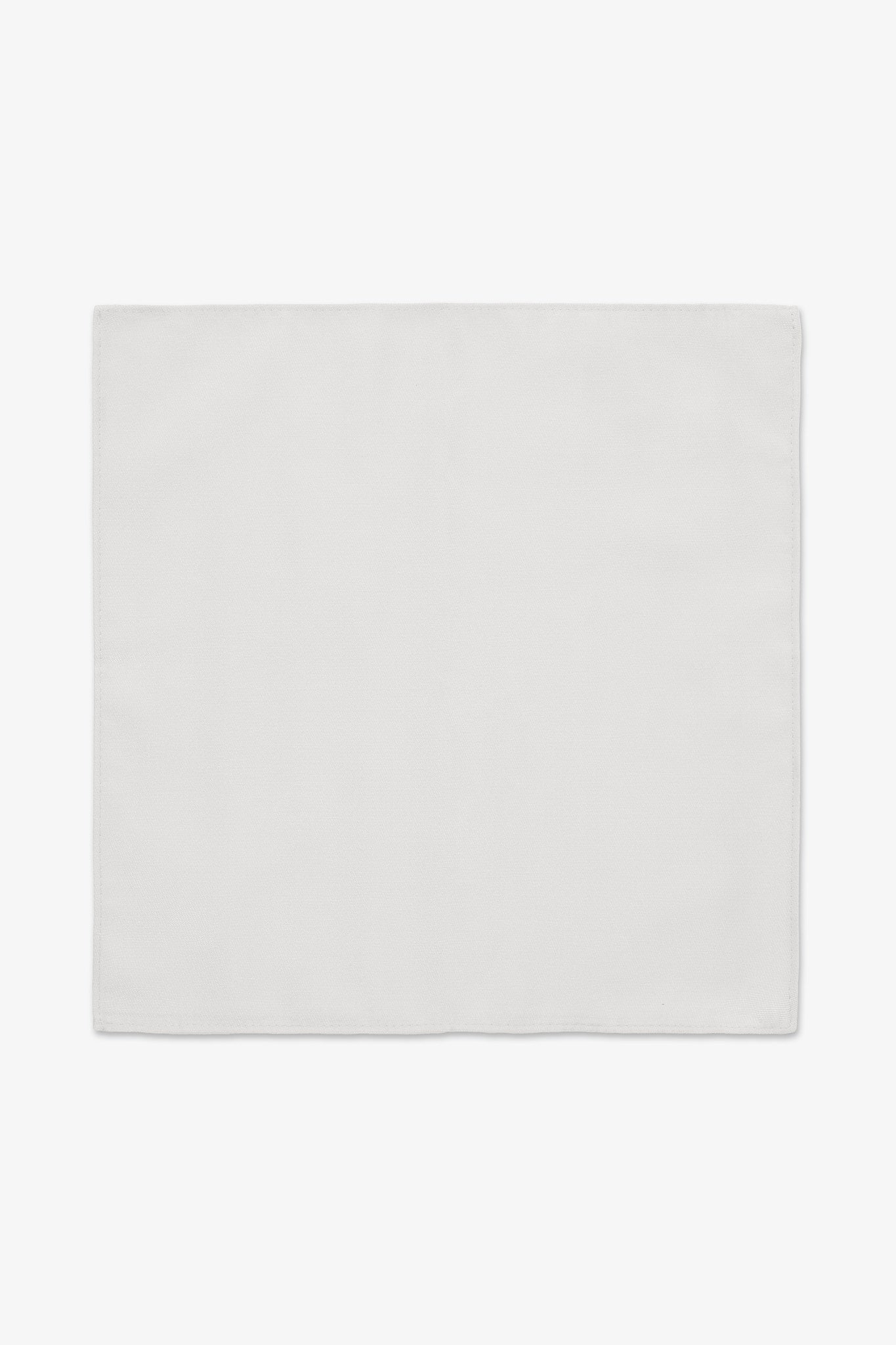 White Pocket Square for Groomsmen | Didi Signature Style