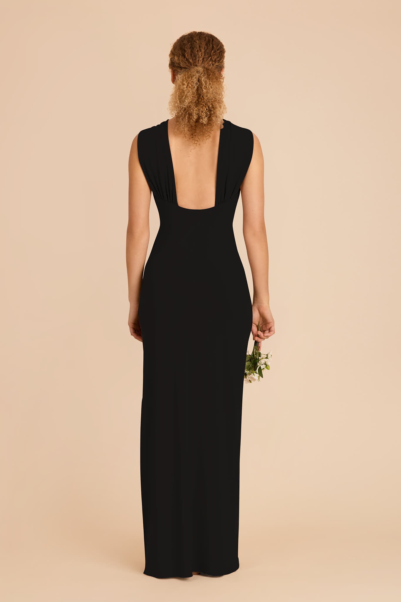 Luxe Knit Dress with Twisted Neckline & Figure-Hugging Fit | Erica