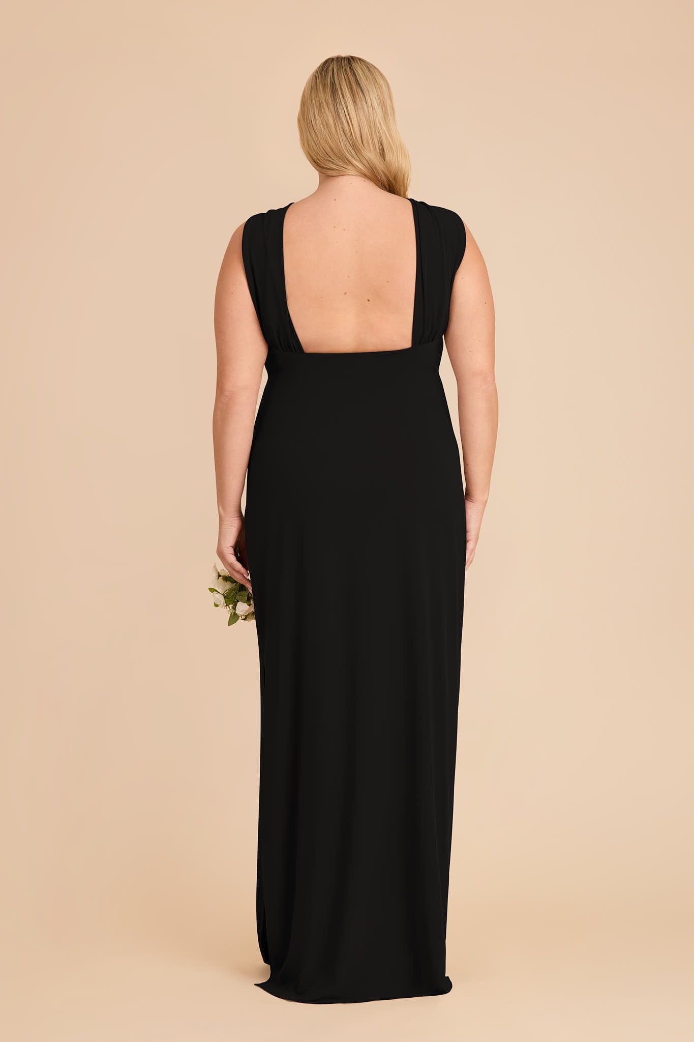 Luxe Knit Dress with Twisted Neckline & Figure-Hugging Fit | Erica