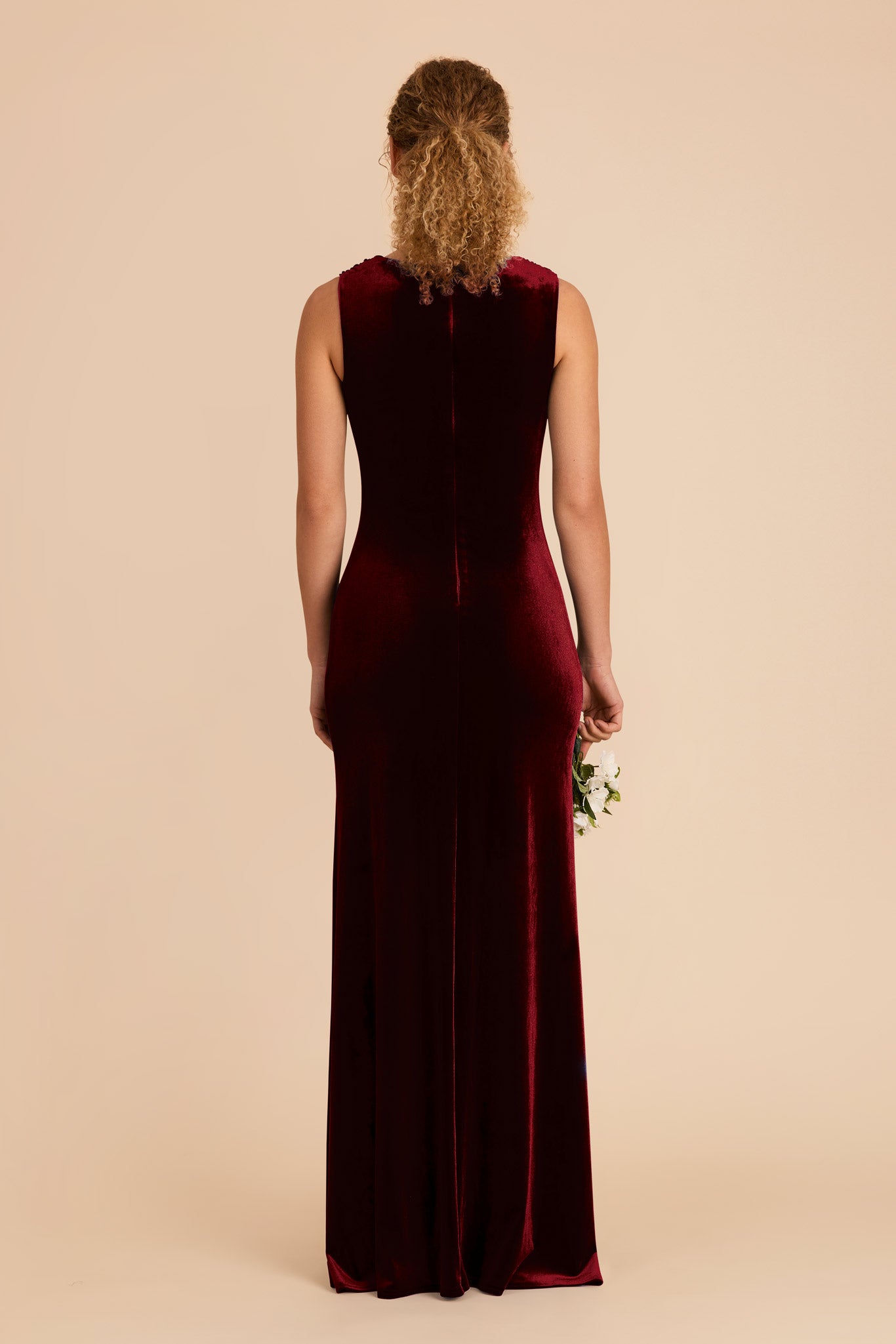 Velvet Cowl Neck Dress | Fallon Cabernet