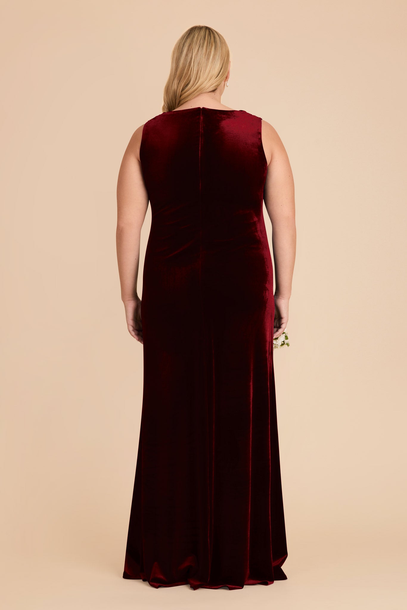 Velvet Cowl Neck Dress | Fallon Cabernet