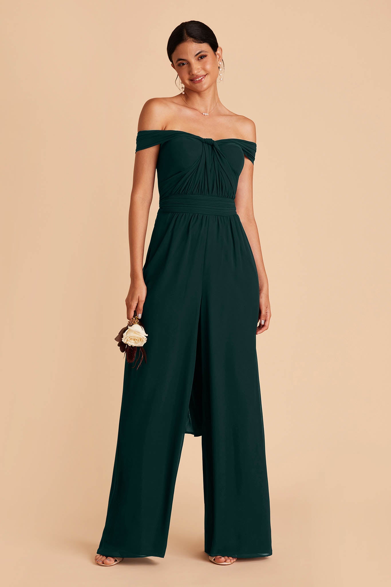Convertible Jumpsuit with Adjustable Straps - Gigi | Birdy Grey