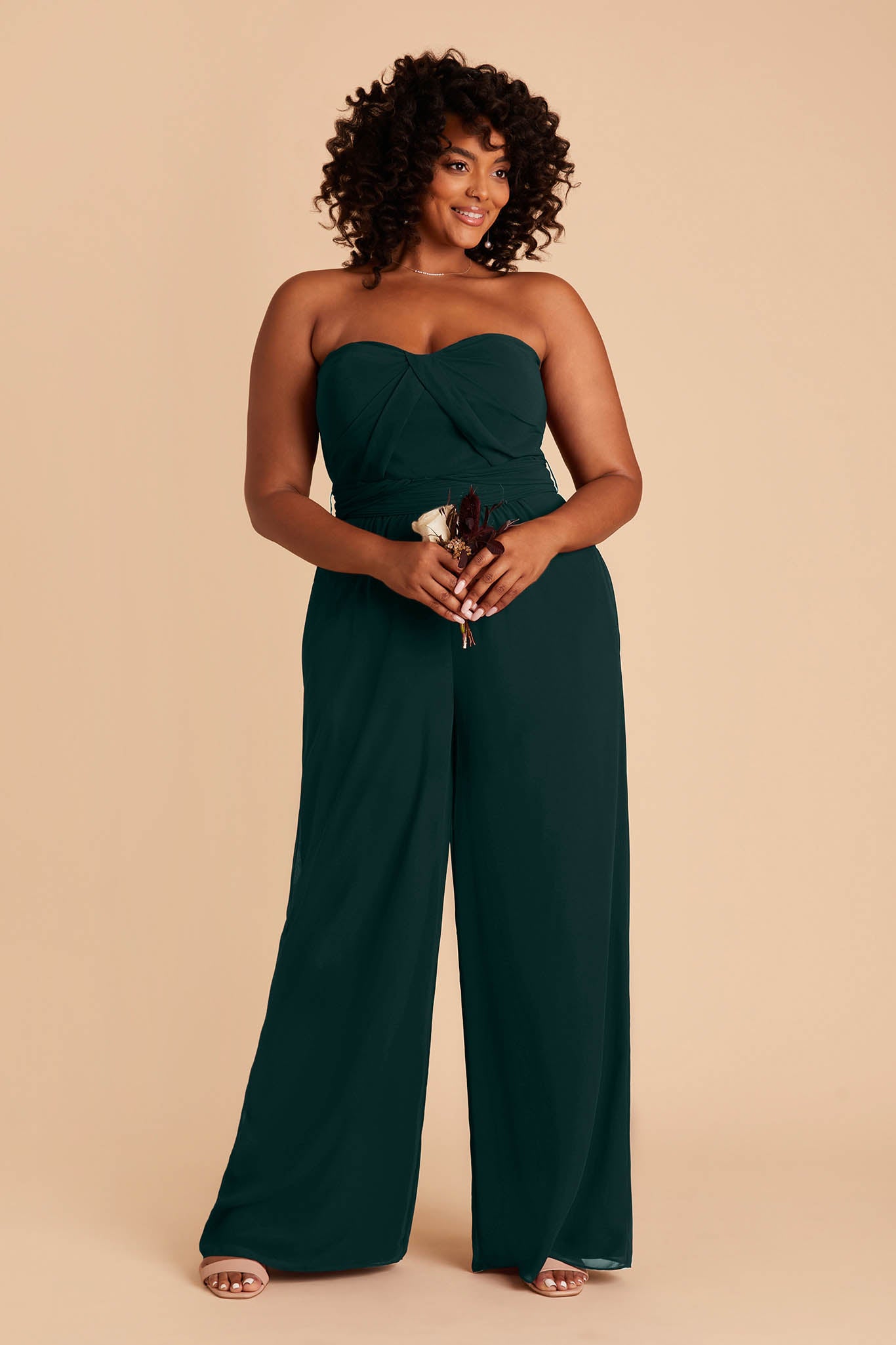 Convertible Jumpsuit with Adjustable Straps - Gigi | Birdy Grey