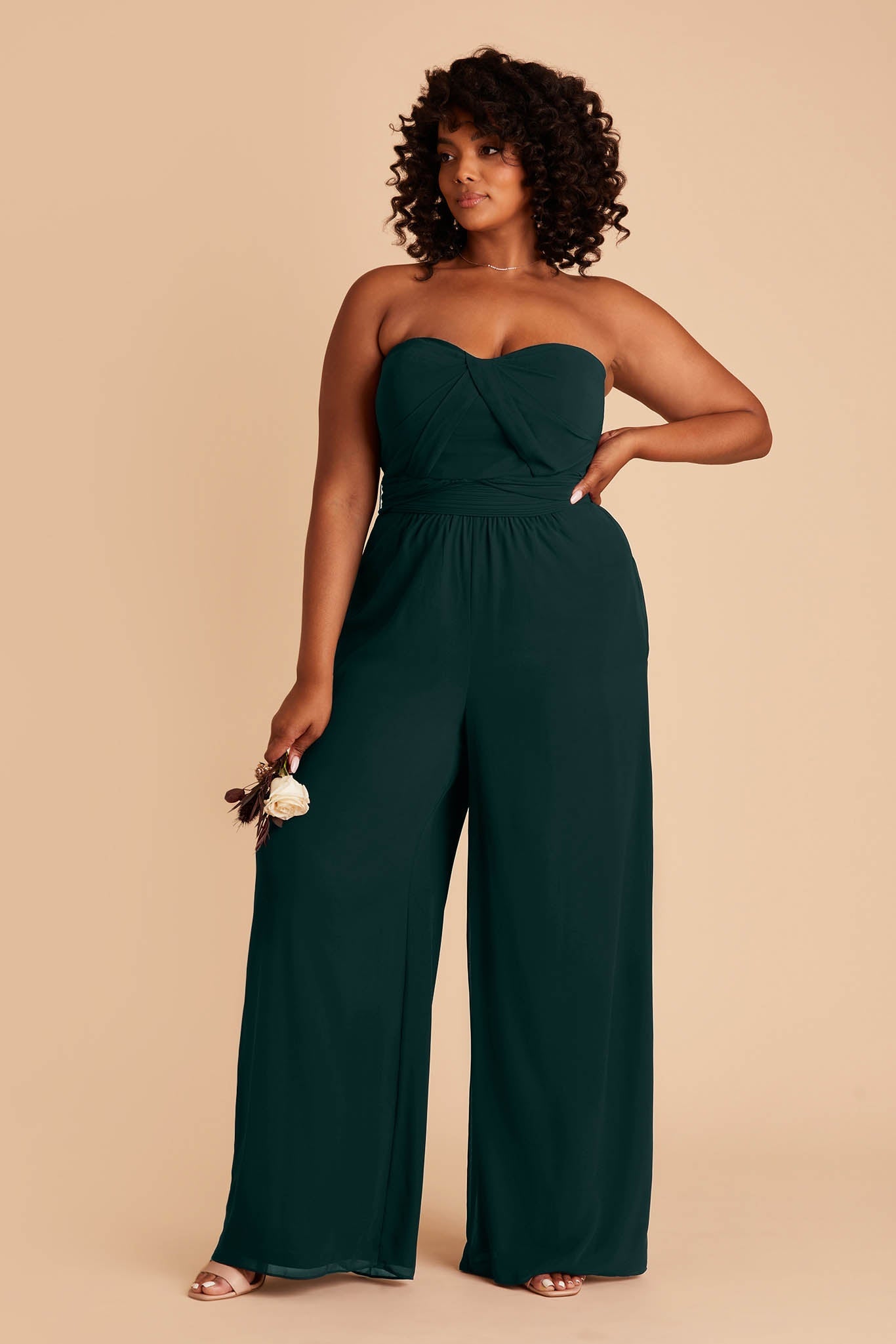Convertible Jumpsuit with Adjustable Straps - Gigi | Birdy Grey