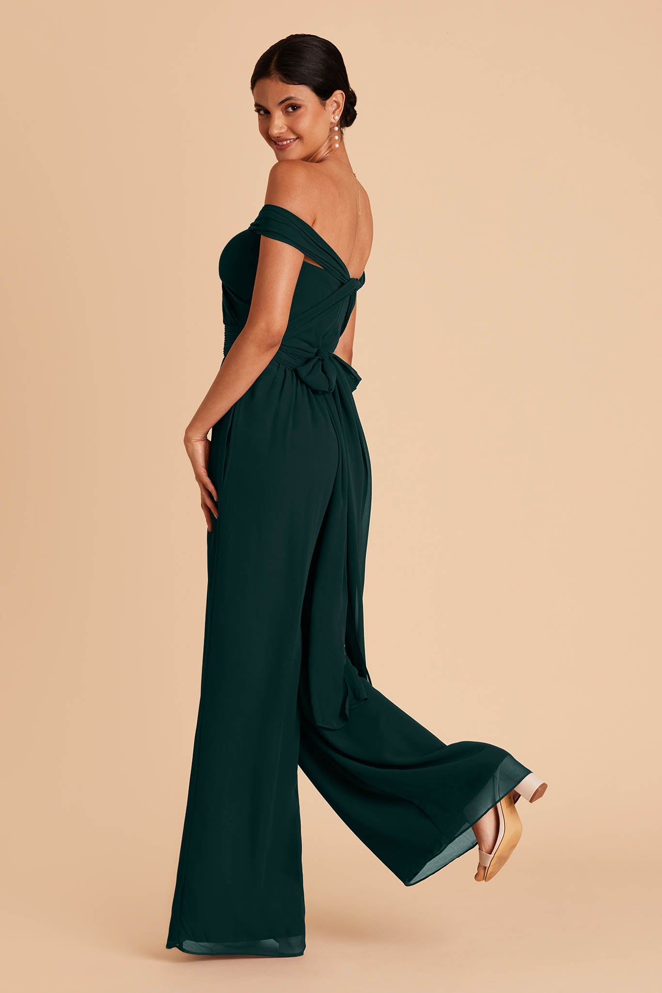 Convertible Jumpsuit with Adjustable Straps - Gigi | Birdy Grey