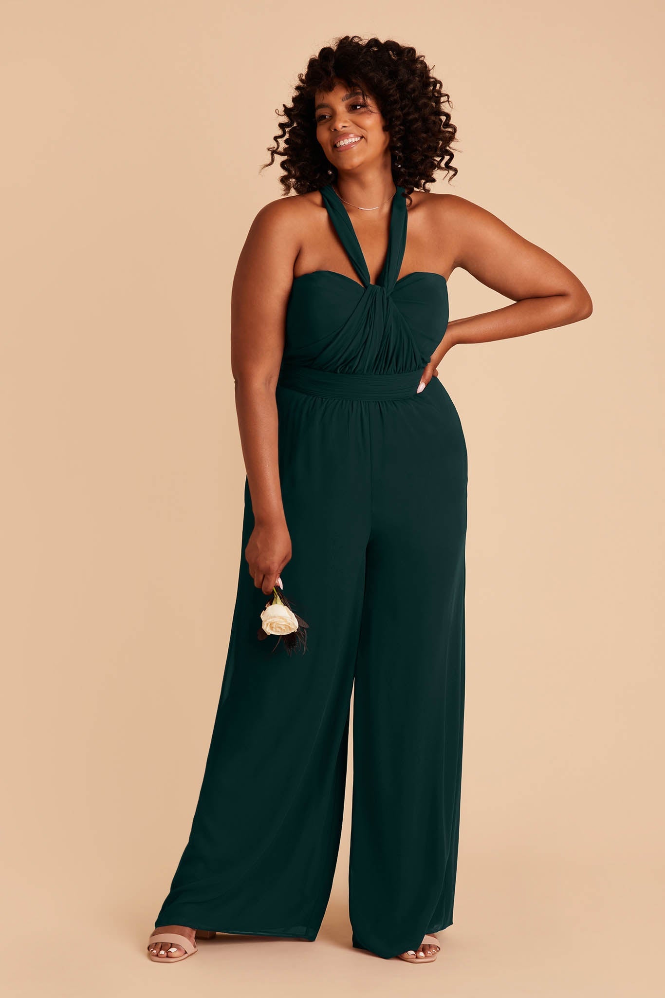 Convertible Jumpsuit with Adjustable Straps - Gigi | Birdy Grey