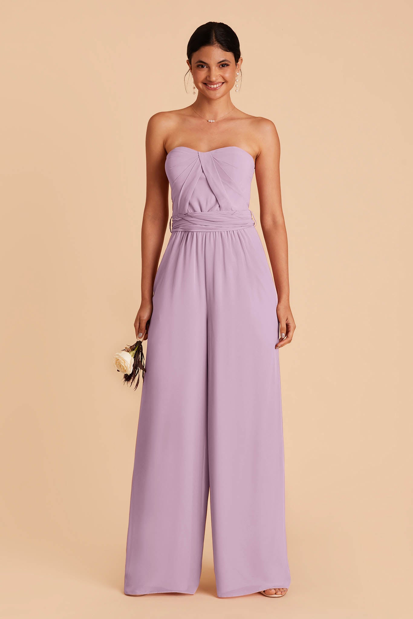 Convertible Jumpsuit with Adjustable Straps - Gigi | Lavender