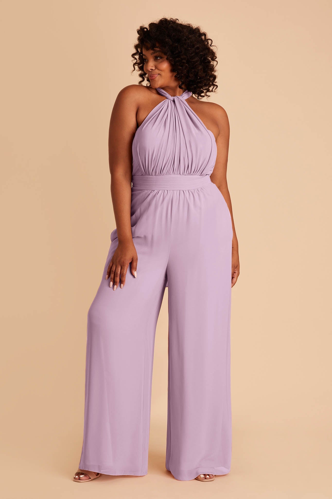 Convertible Jumpsuit with Adjustable Straps - Gigi | Lavender
