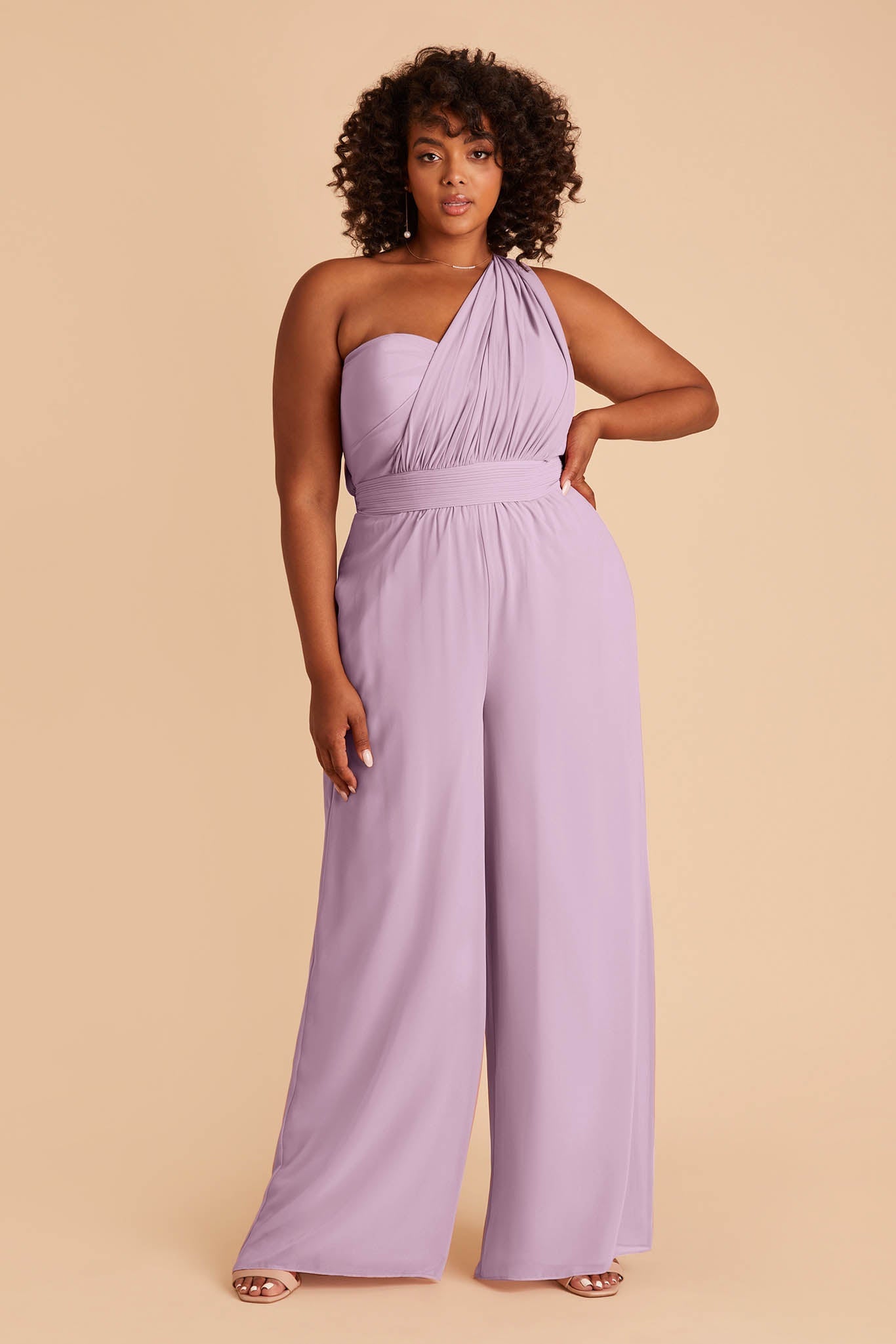 Convertible Jumpsuit with Adjustable Straps - Gigi | Lavender
