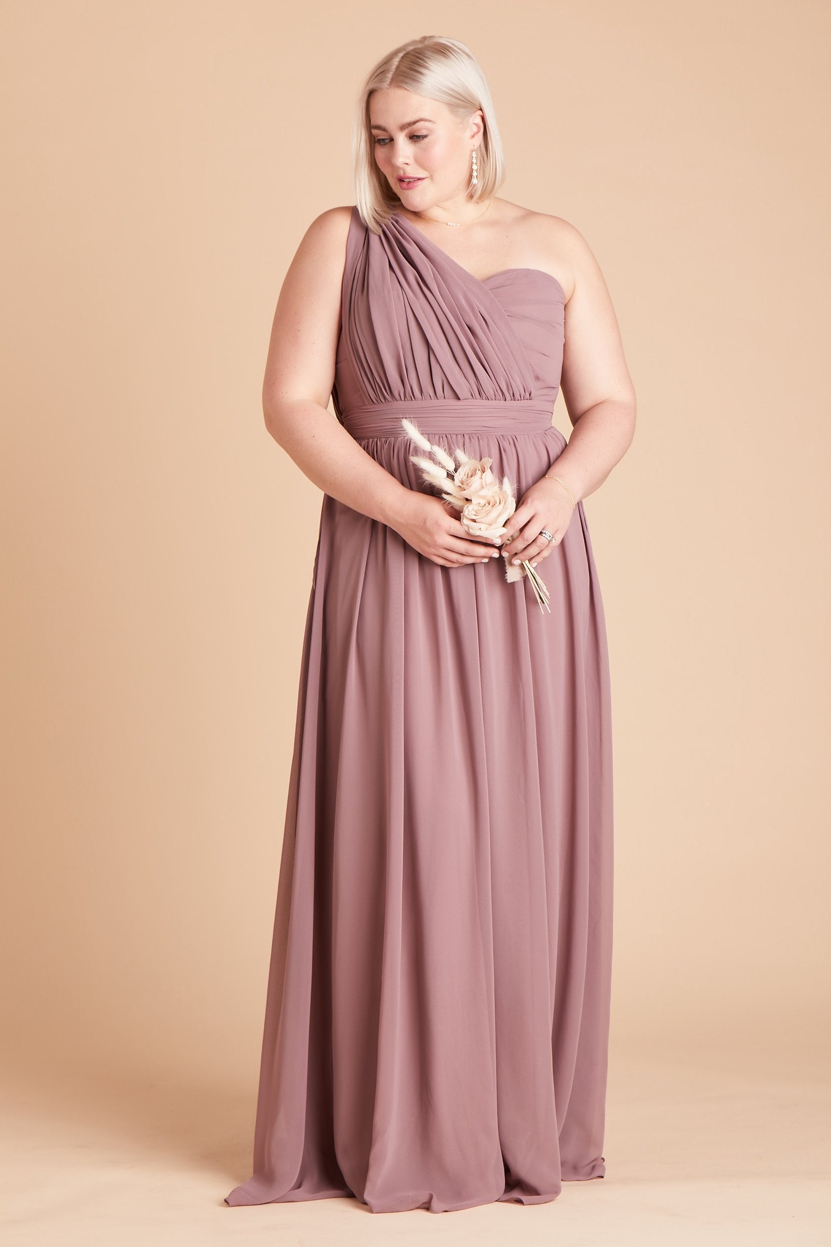 Convertible Bridesmaid Dress in Dark Mauve | Grace