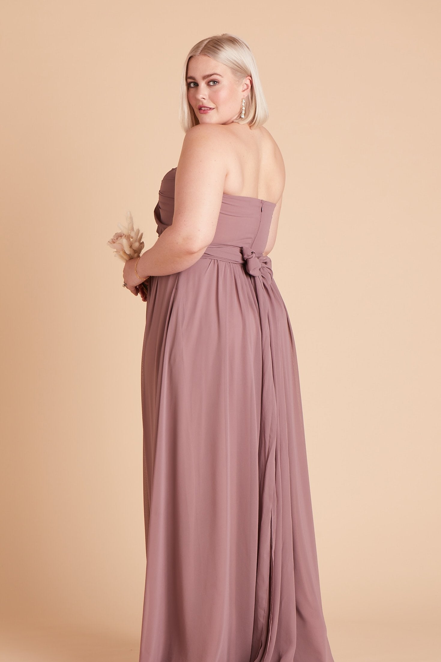 Convertible Bridesmaid Dress in Dark Mauve | Grace