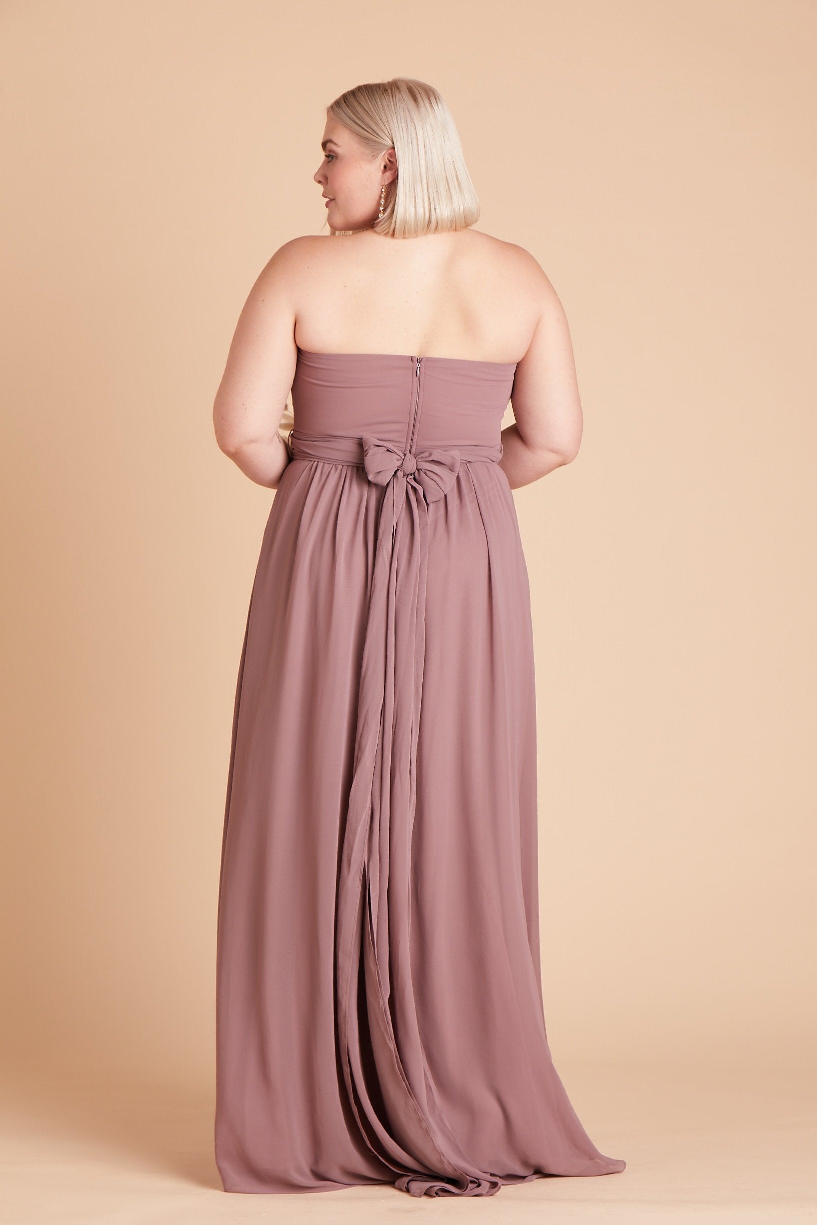 Convertible Bridesmaid Dress in Dark Mauve | Grace