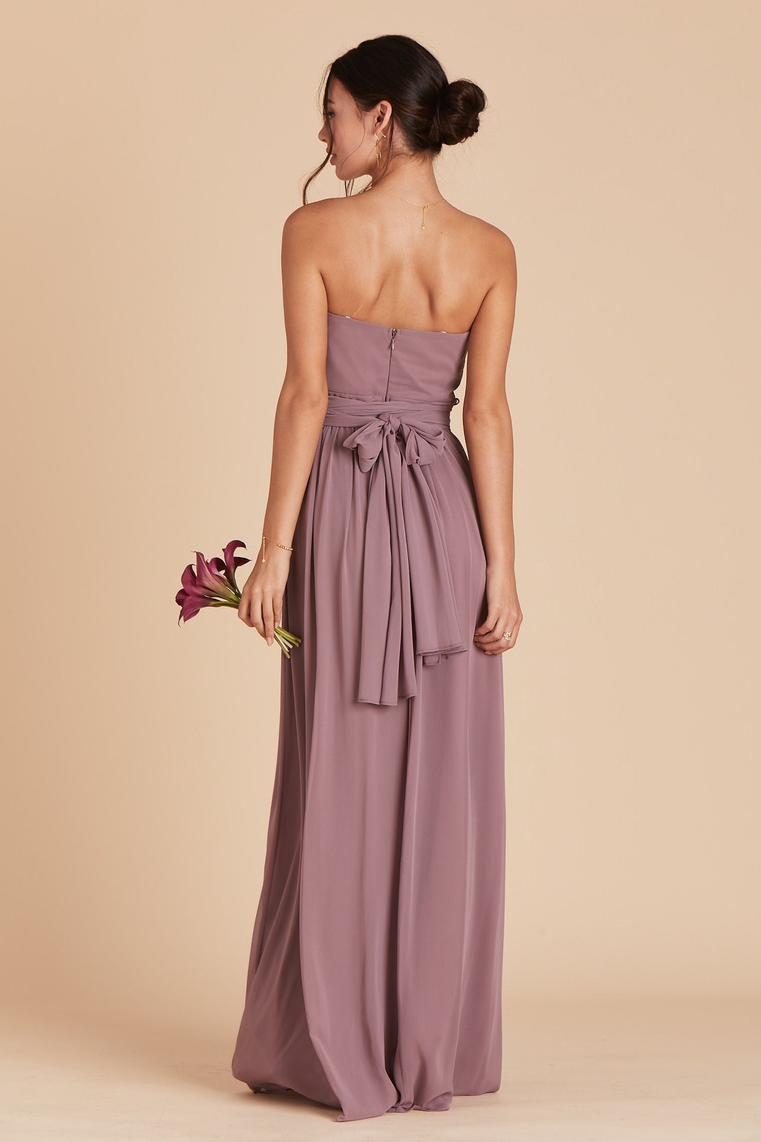 Convertible Bridesmaid Dress in Dark Mauve | Grace