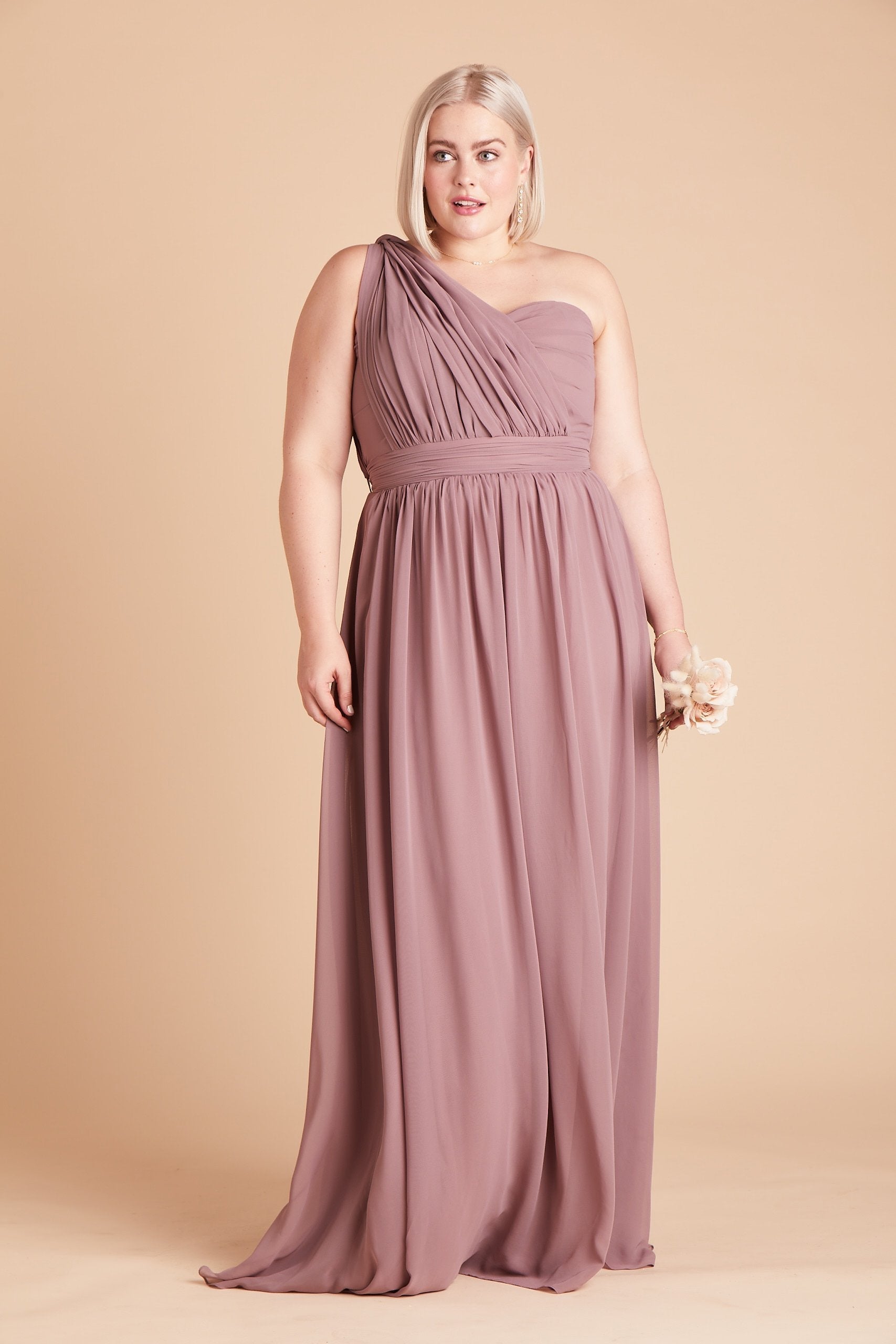 Convertible Bridesmaid Dress in Dark Mauve | Grace