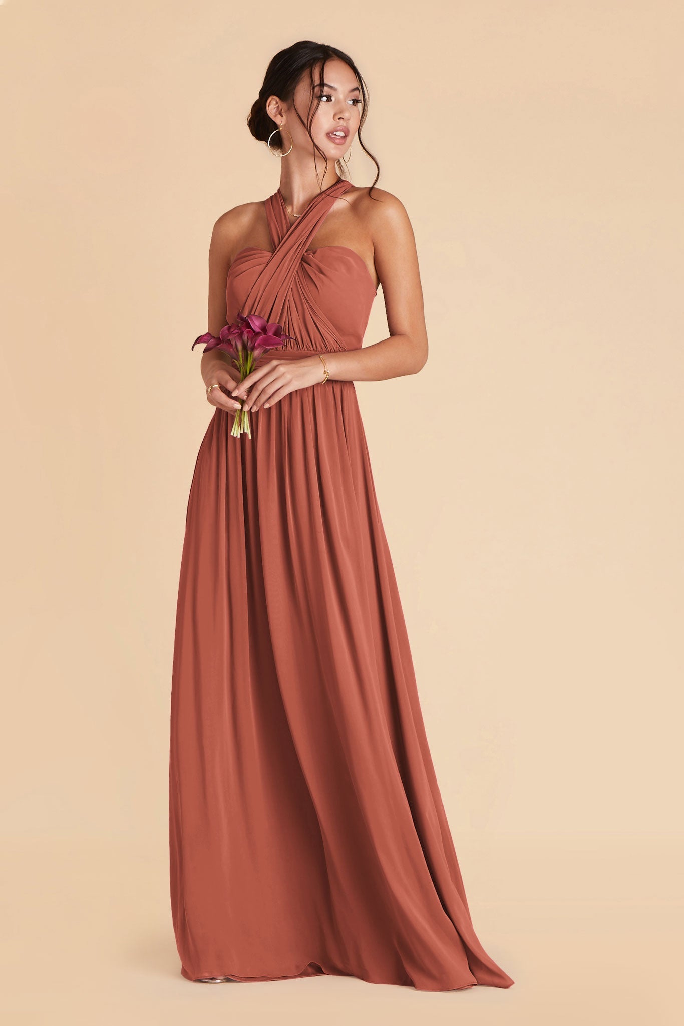 Convertible Bridesmaid Dress - Flowy & Multi-Way | Grace Desert Rose