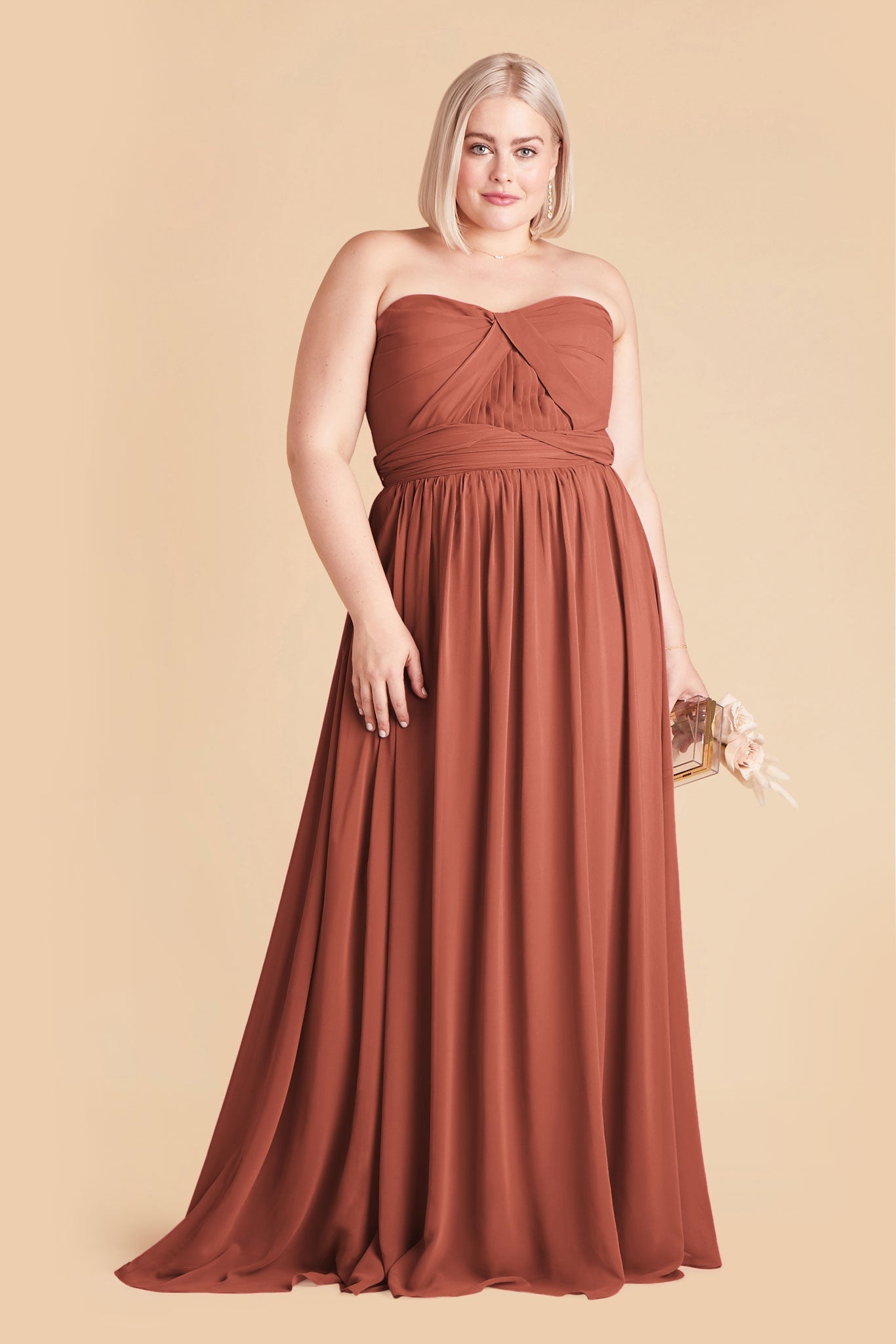 Convertible Bridesmaid Dress - Flowy & Multi-Way | Grace Desert Rose