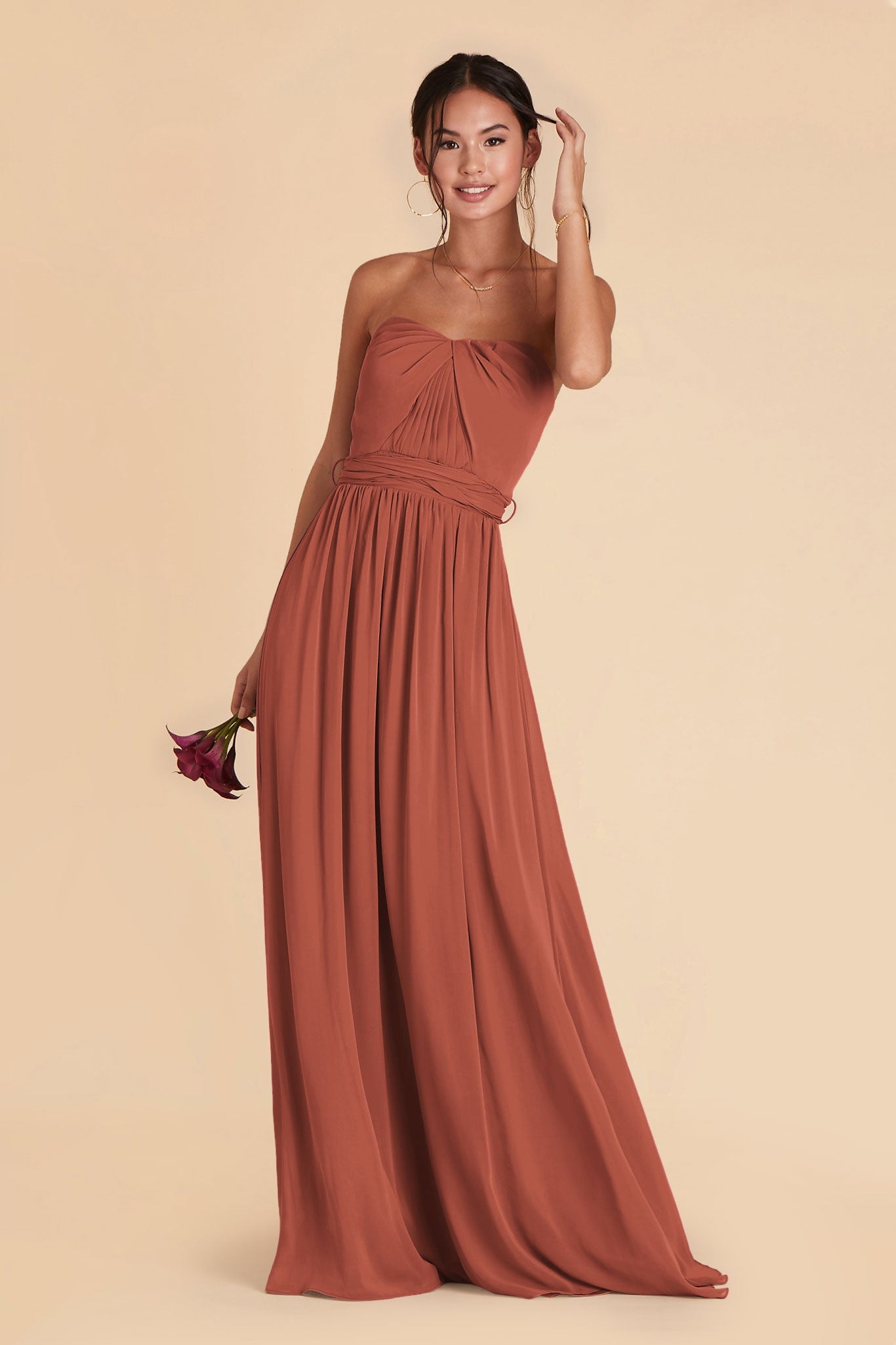 Convertible Bridesmaid Dress - Flowy & Multi-Way | Grace Desert Rose