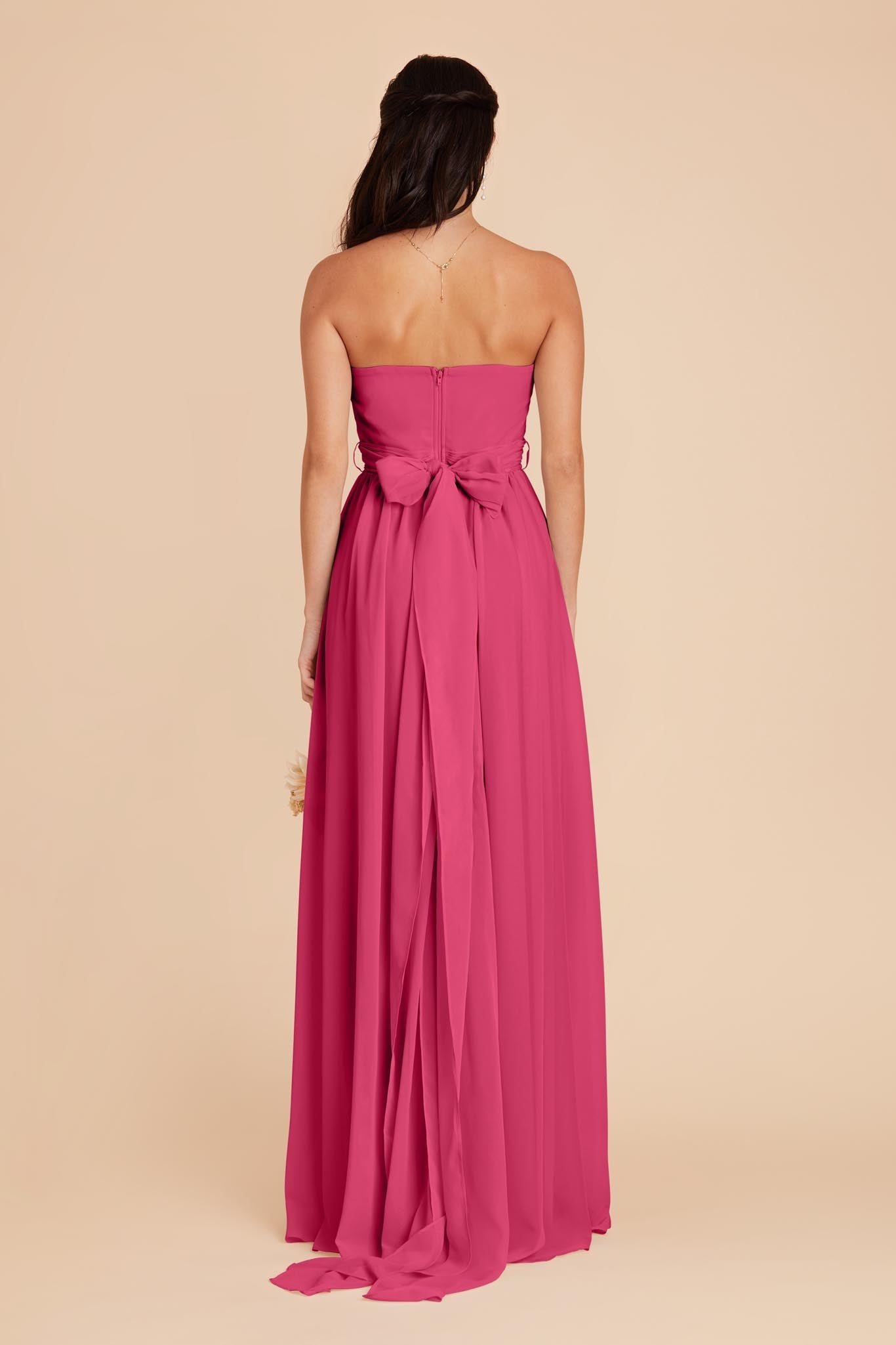 Convertible Bridesmaid Dress - Flowy & Multi-Way | Grace Fuchsia