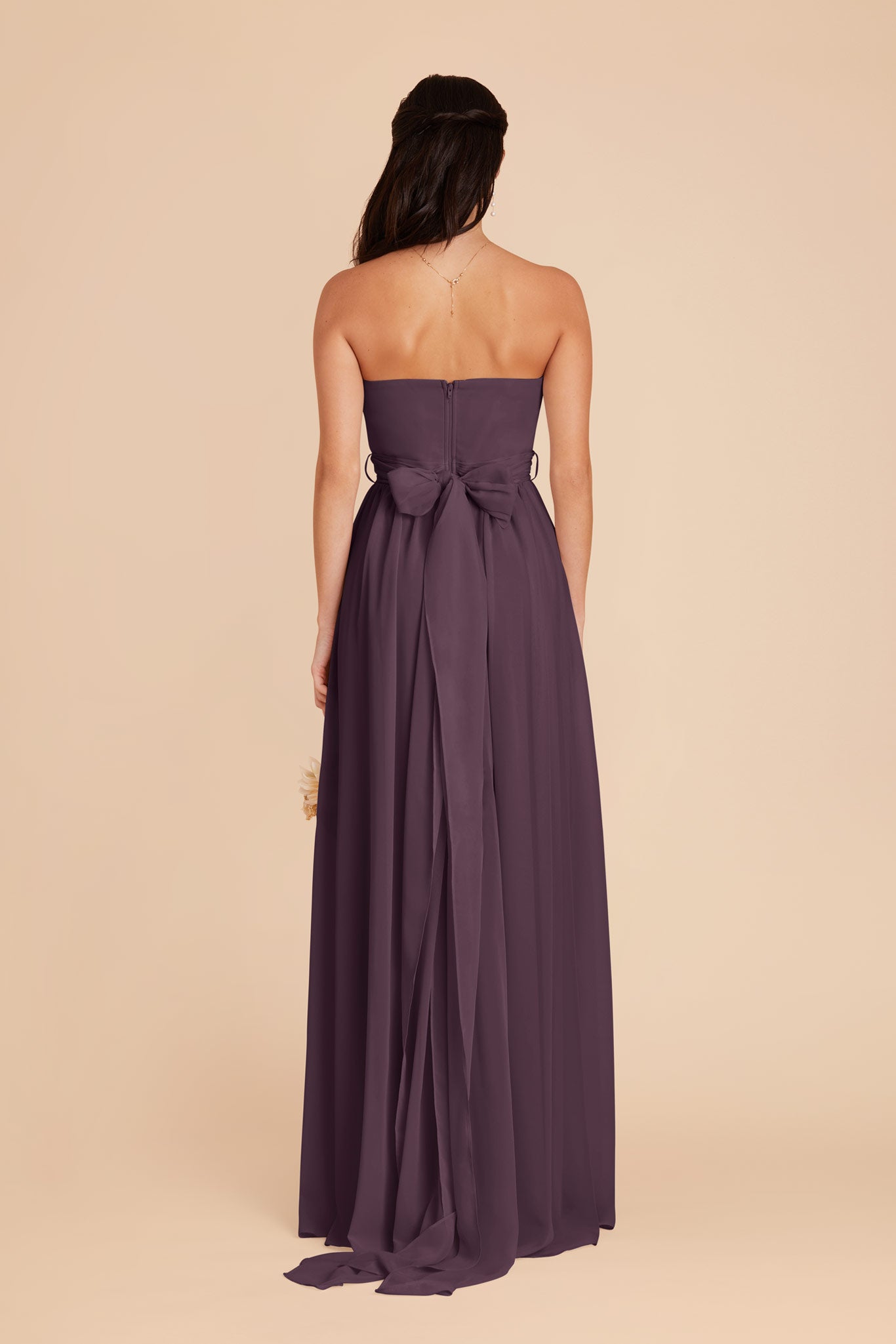 Convertible Bridesmaid Dress in Plum - 15+ Ways to Wear | Grace
