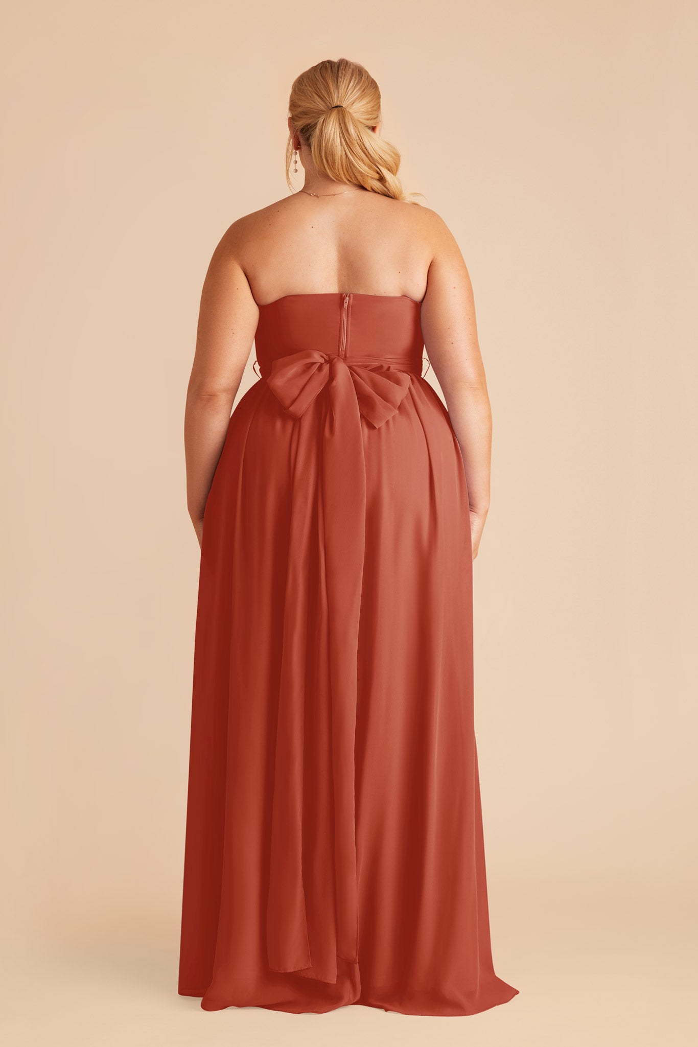 Convertible Bridesmaid Dress with Slit | Grace Auburn