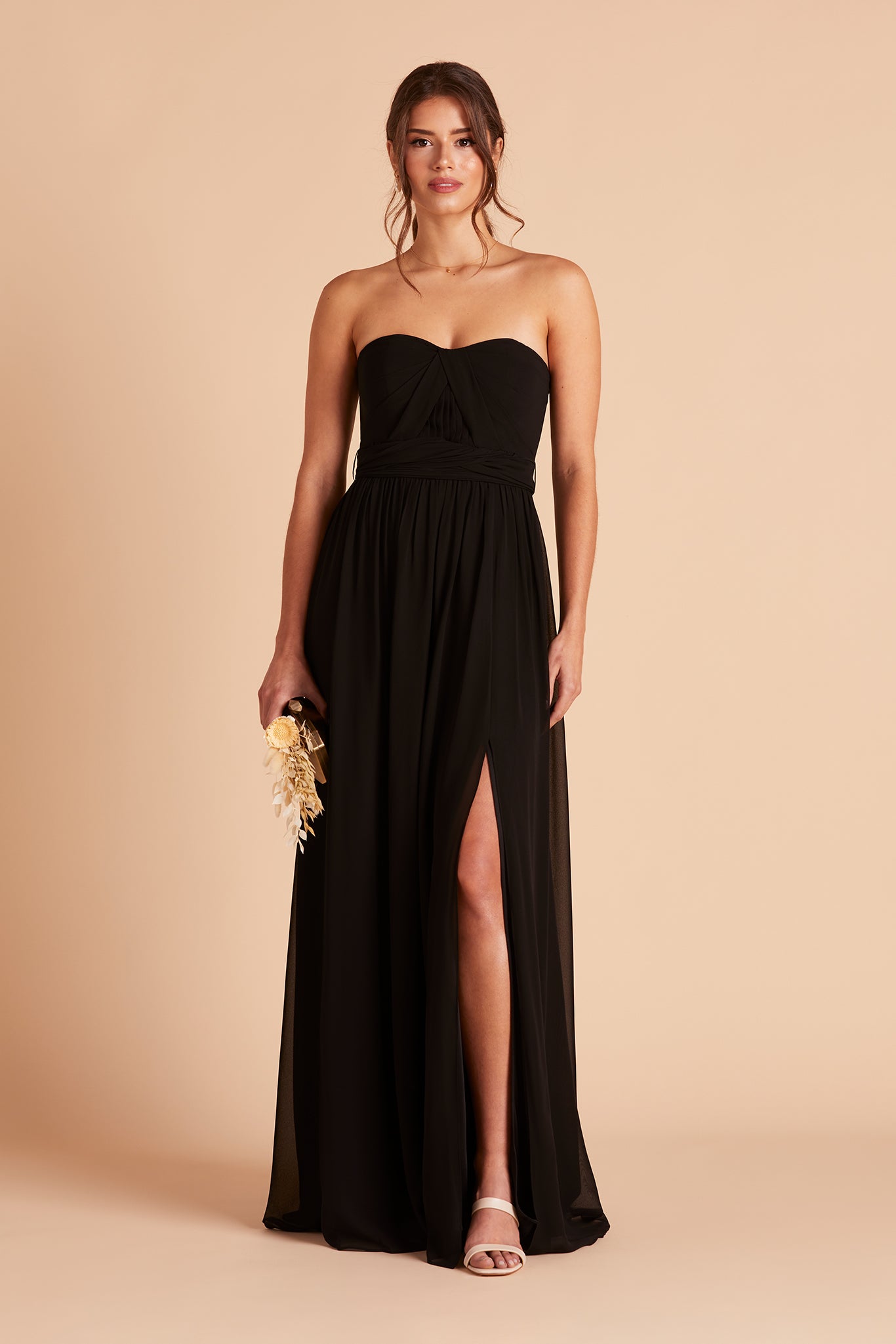 Convertible Bridesmaid Dress with Slit - Grace | Flowy & Multi-Way