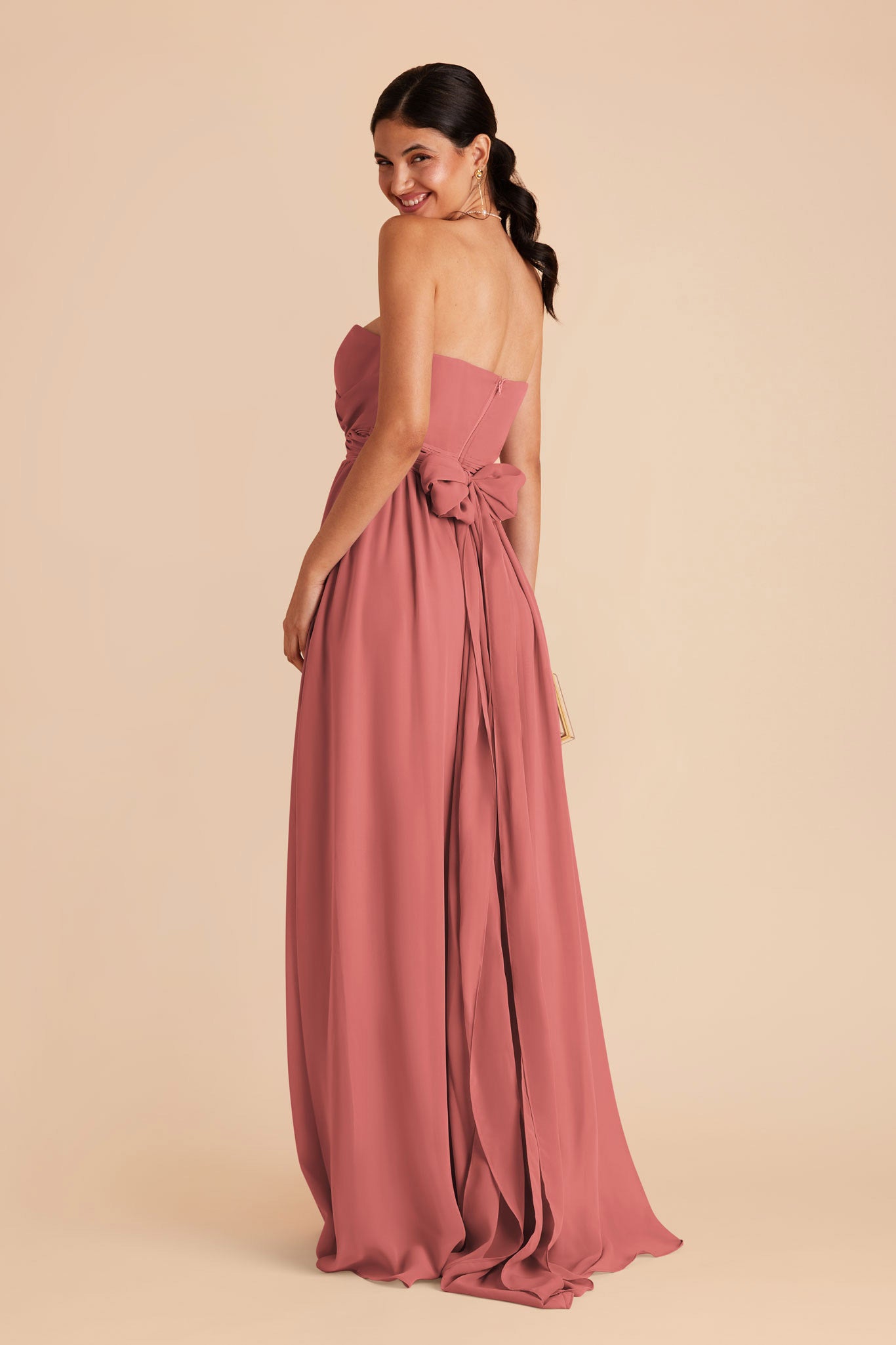 Convertible Bridesmaid Dress with Slit - Grace | Wild Rose