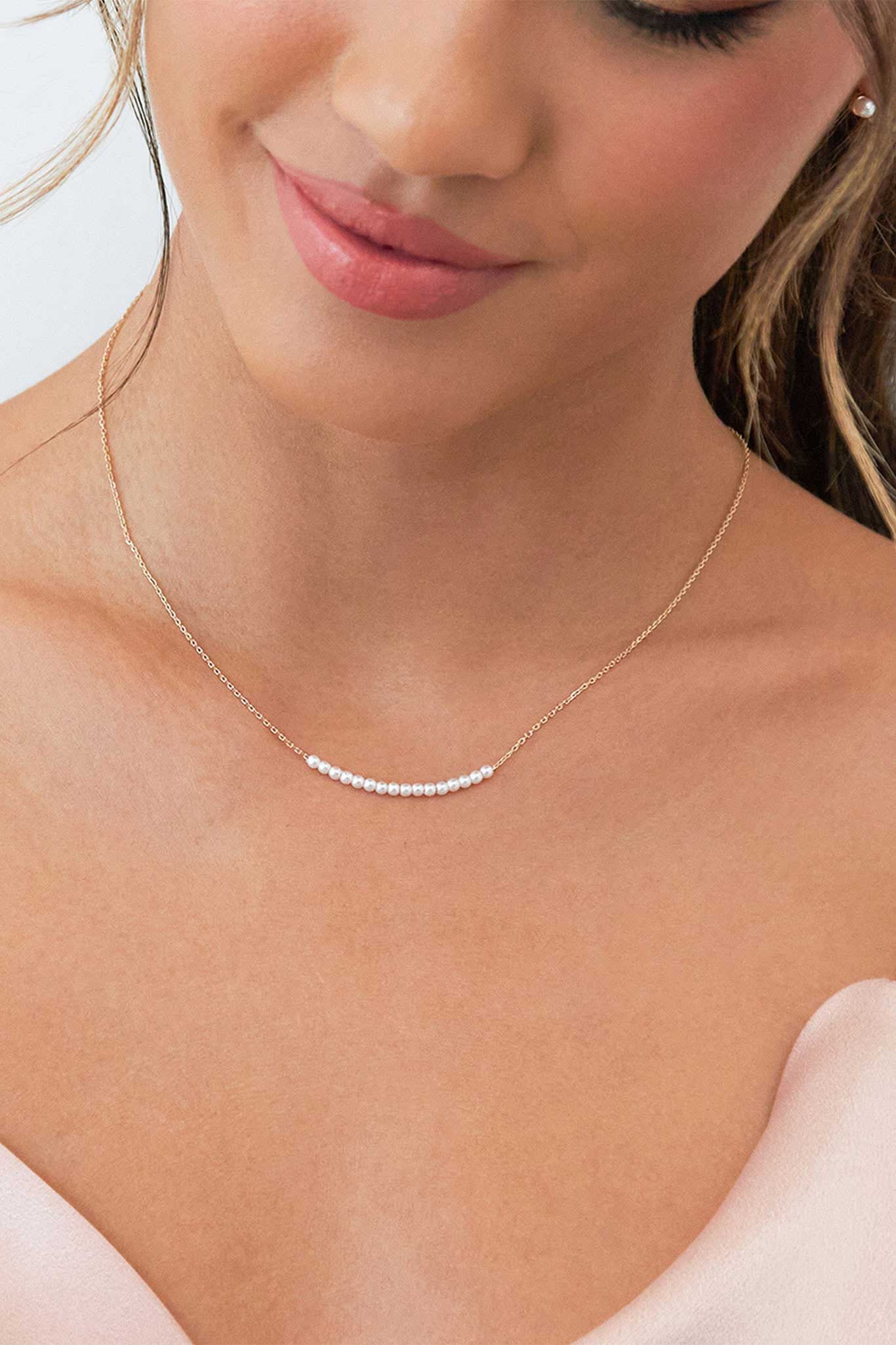 Elegant Micro Pearl Necklace for Sophisticated Style | Greenwich