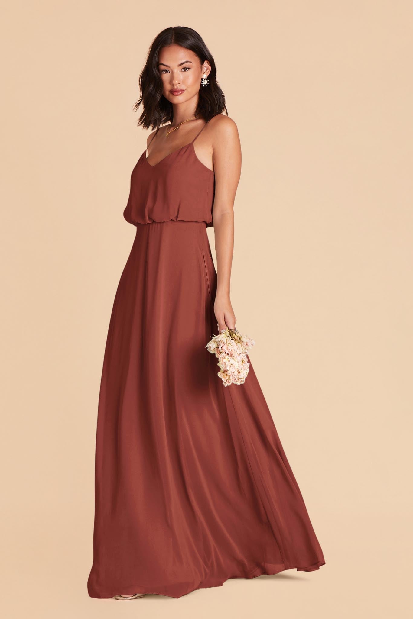 Blouson Bridesmaid Dress - Classic Gwennie Style | Spice