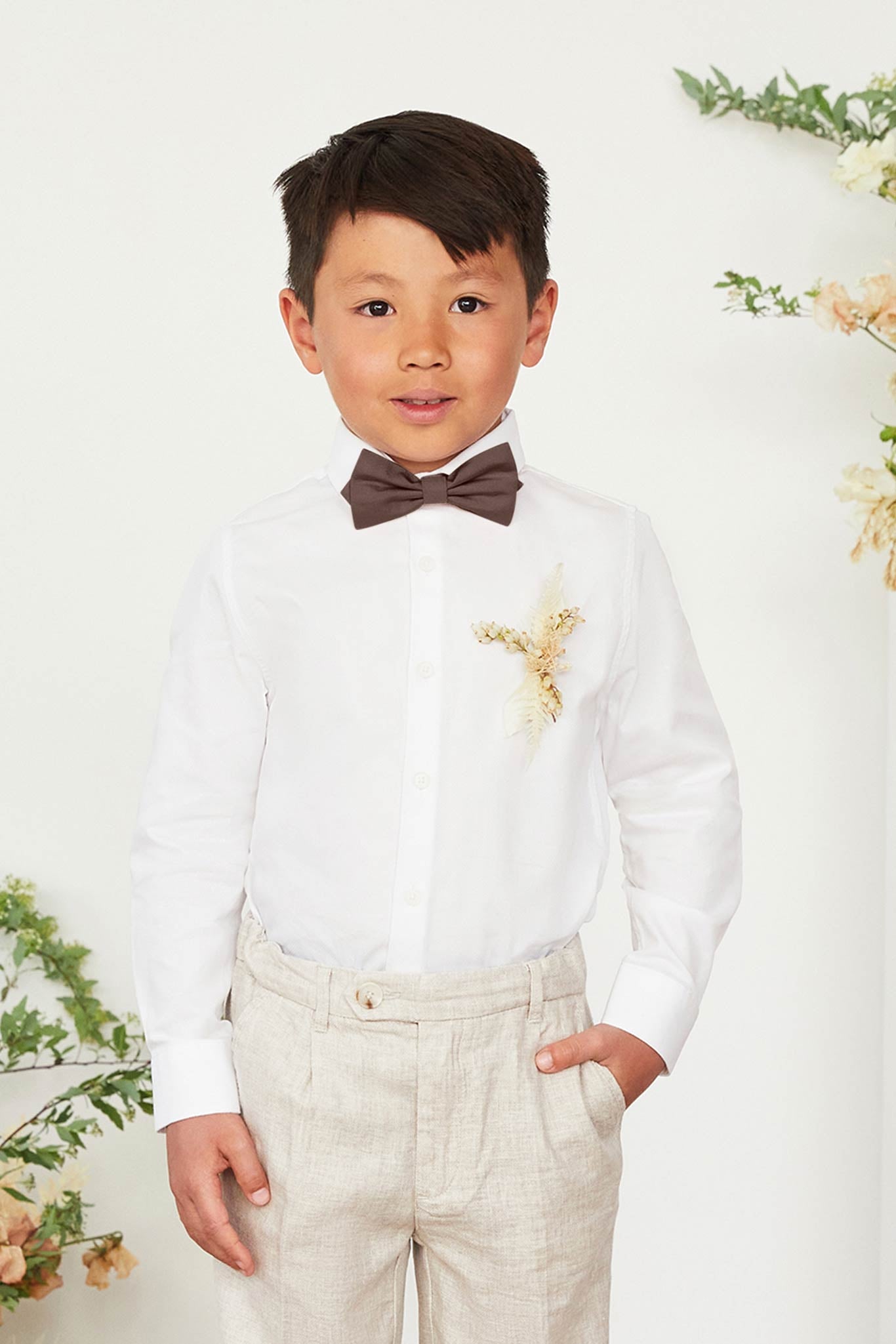 Kids Bow Tie for Weddings - Espresso | Harry
